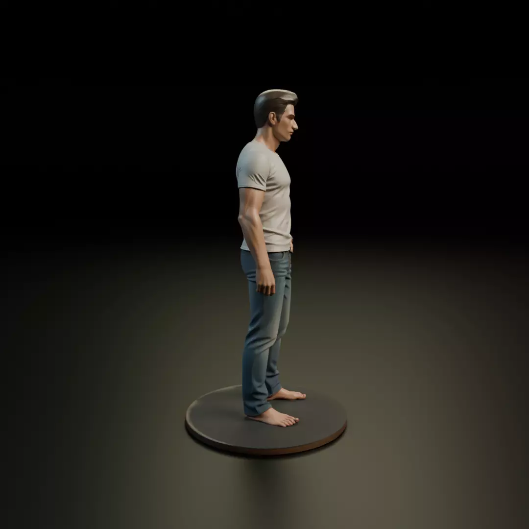 male model 3D print model_2