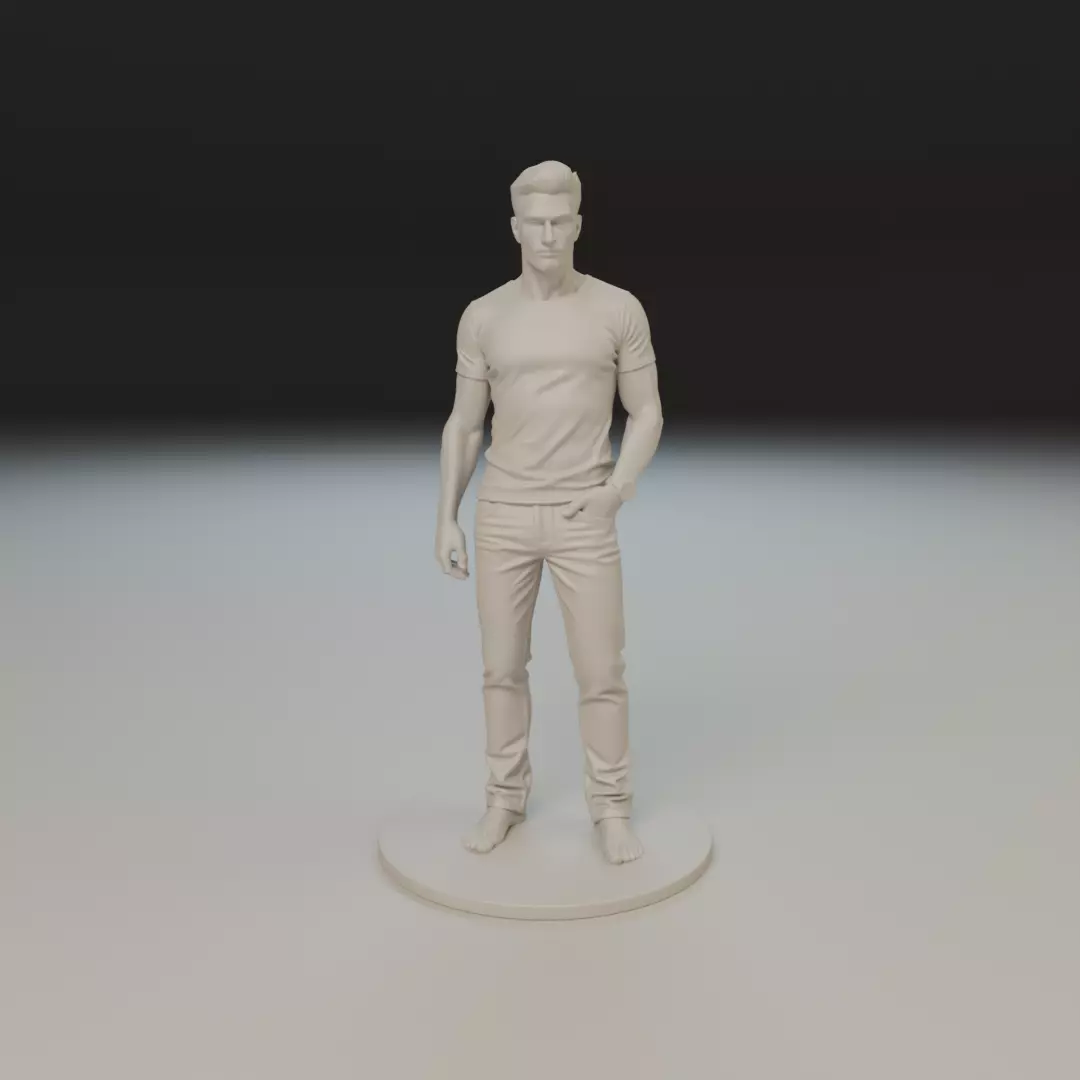 male model 3D print model_15
