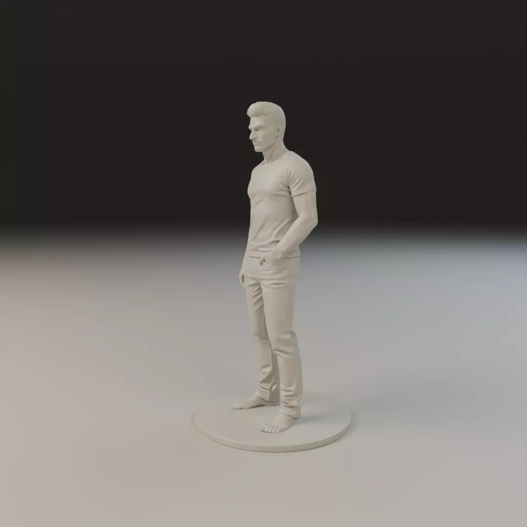 male model 3D print model_9