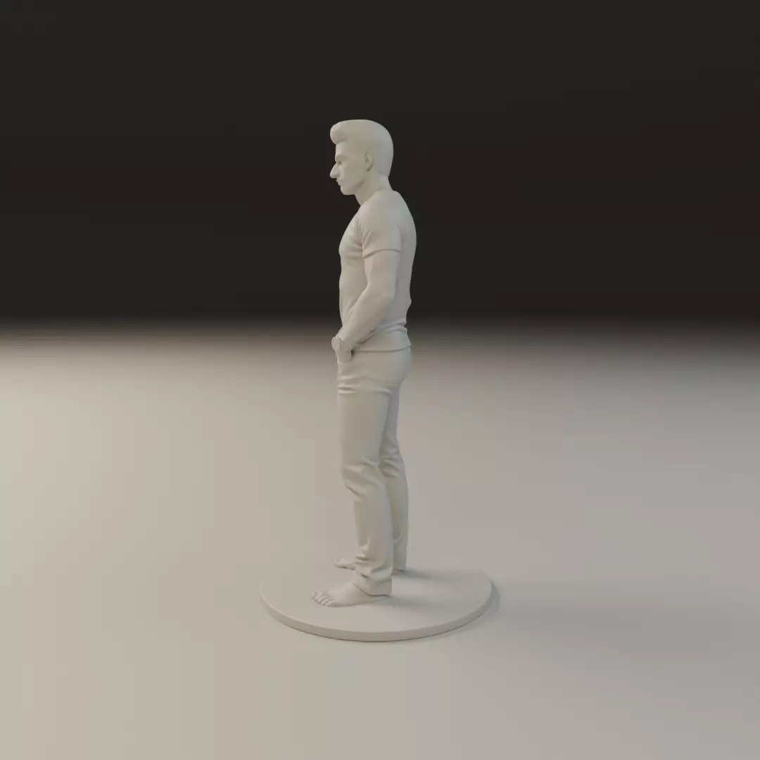 male model 3D print model_3