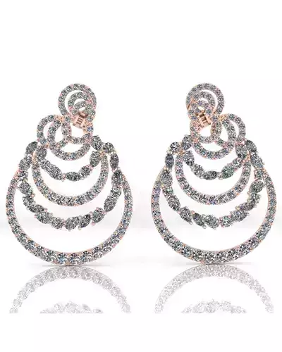 pear round marquise jewelry earring 