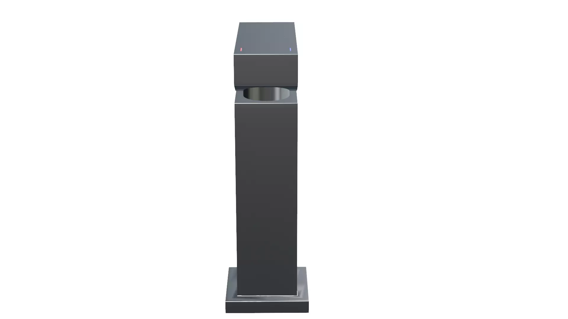 Water tap Low-poly 3D model_5
