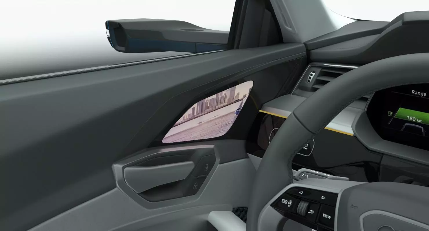 Audi e tron Electric SUV 3D Model Low-poly 3D model_8