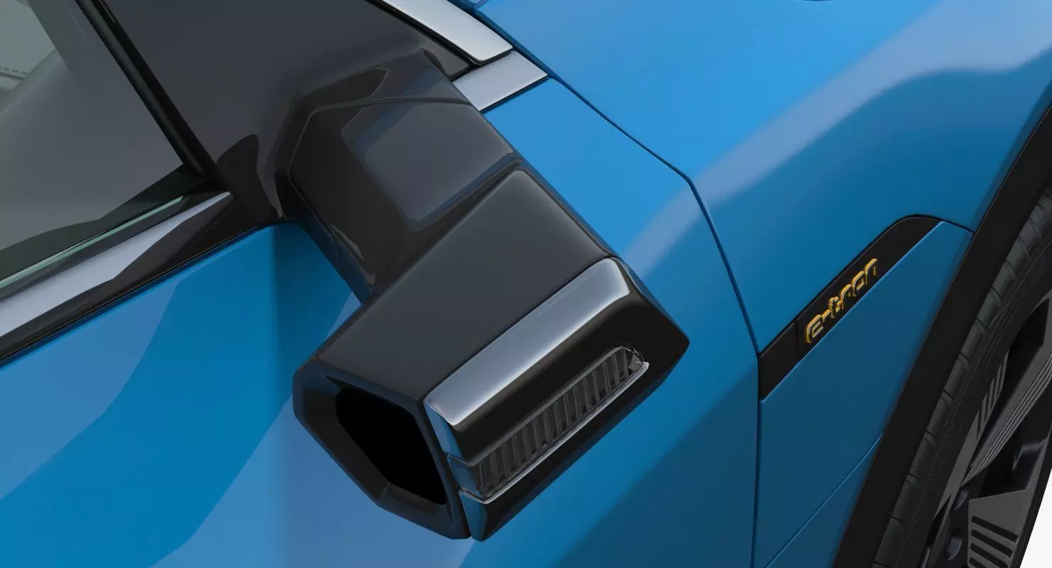 Audi e tron Electric SUV 3D Model Low-poly 3D model_18