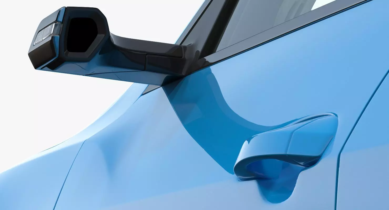 Audi e tron Electric SUV 3D Model Low-poly 3D model_19