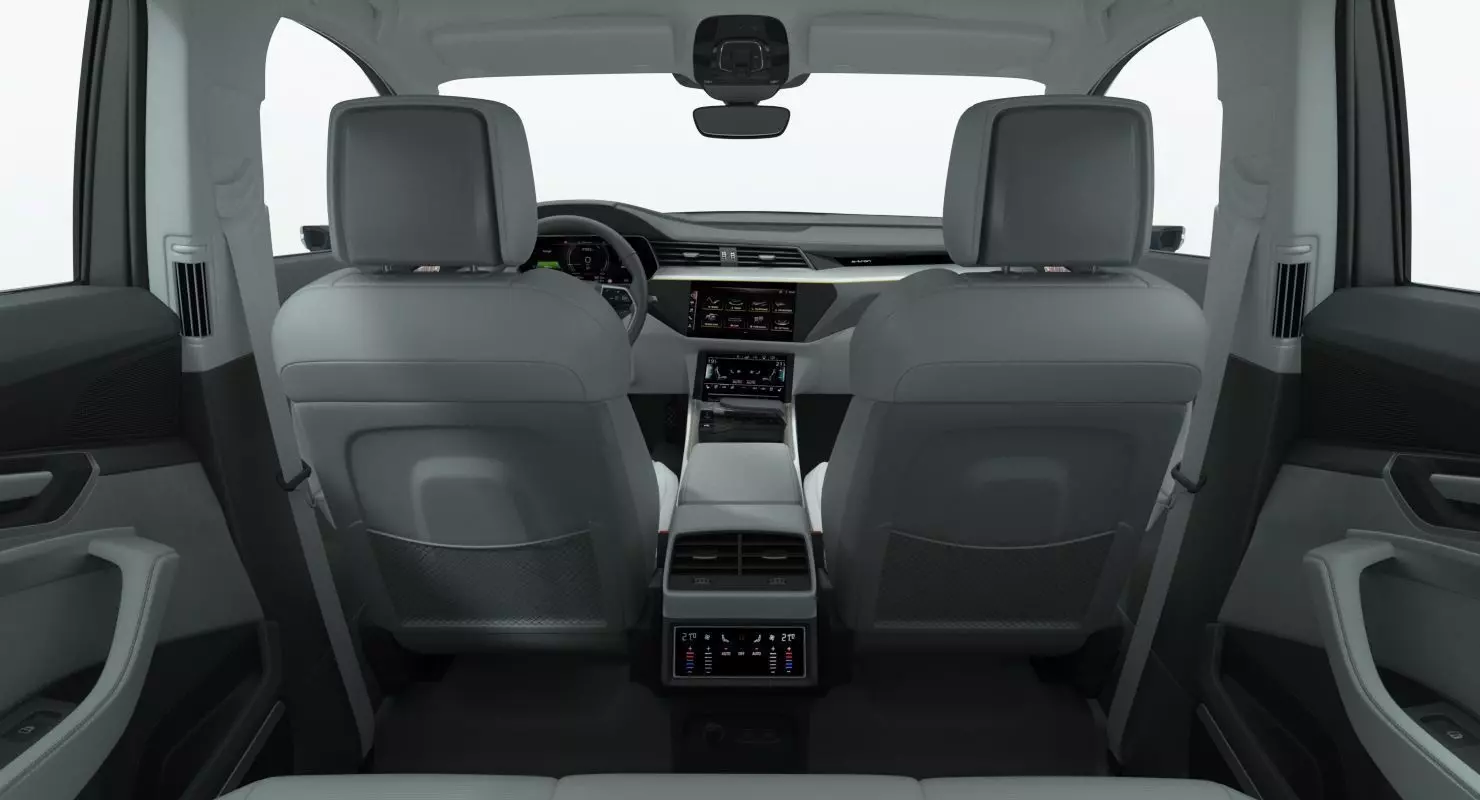 Audi e tron Electric SUV 3D Model Low-poly 3D model_9