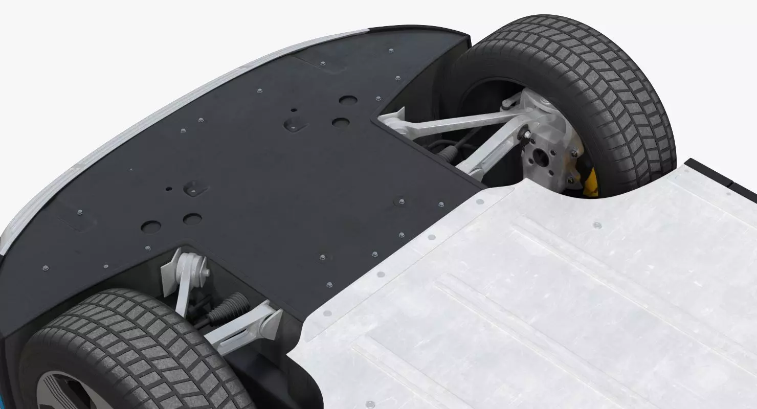 Audi e tron Electric SUV 3D Model Low-poly 3D model_35