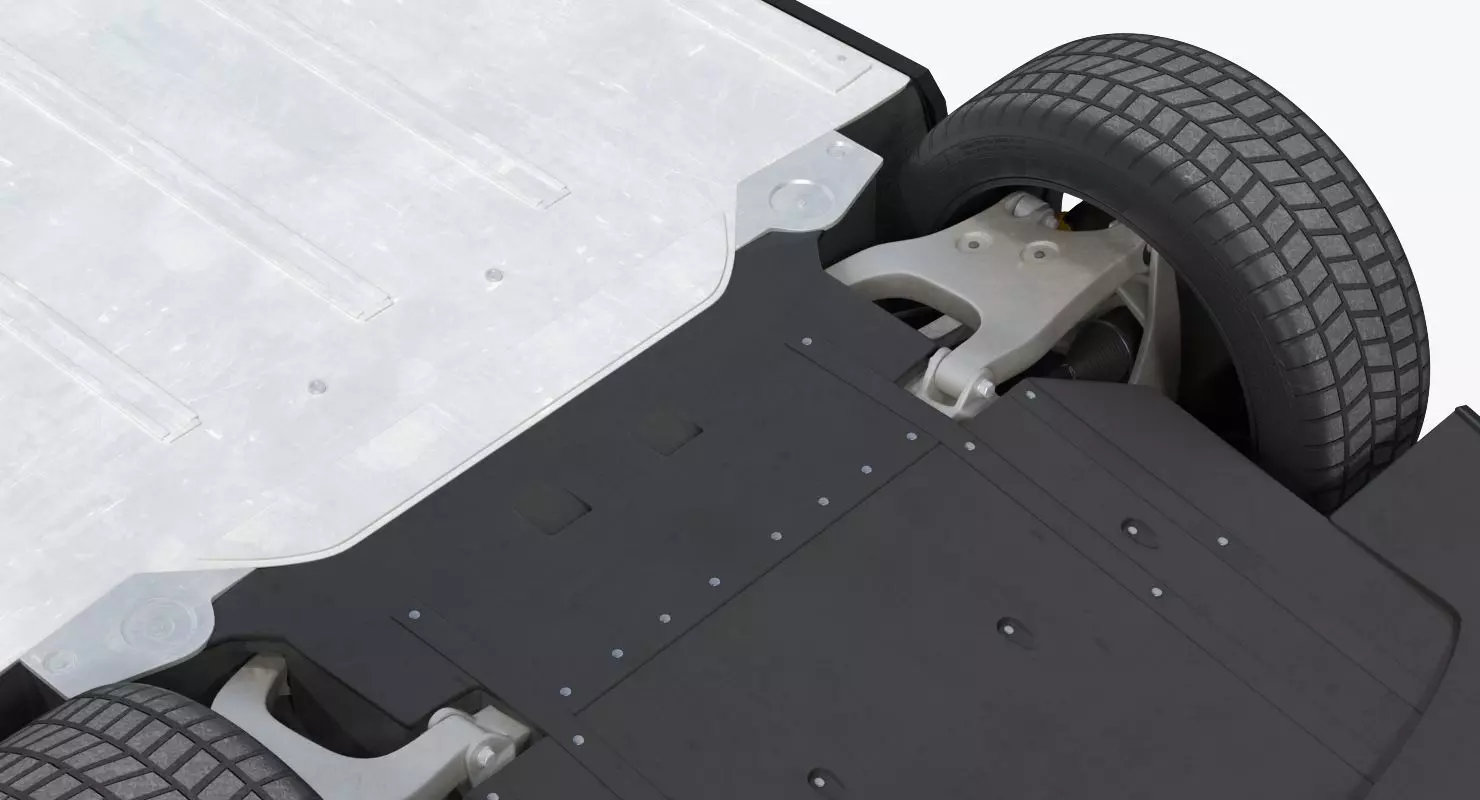 Audi e tron Electric SUV 3D Model Low-poly 3D model_5