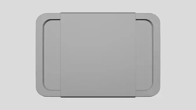 Box Tin - Geometry Only No Textures No Materials