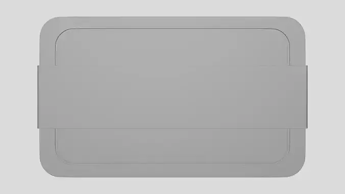 Food Container - Geometry Only No Textures No Materials