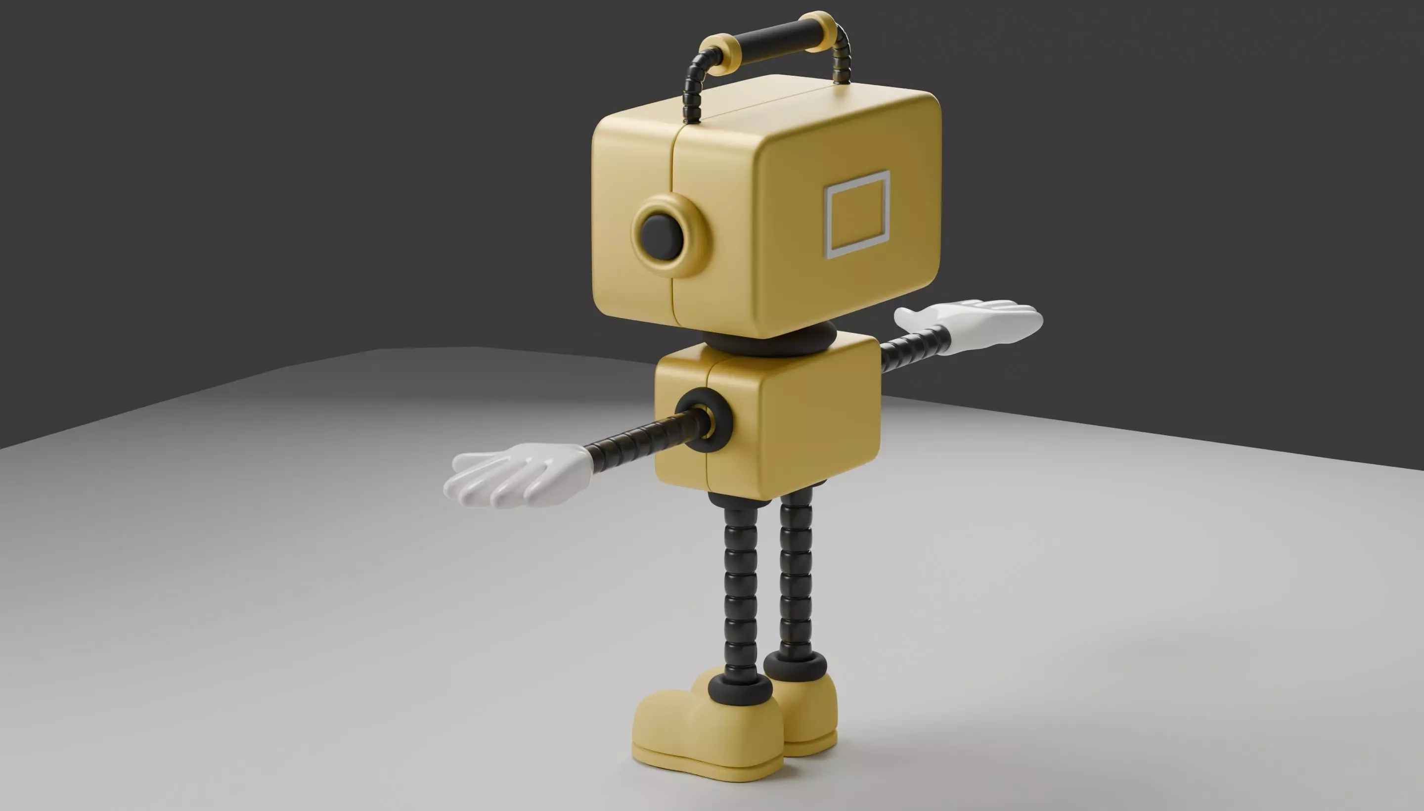Robot 3D model_3