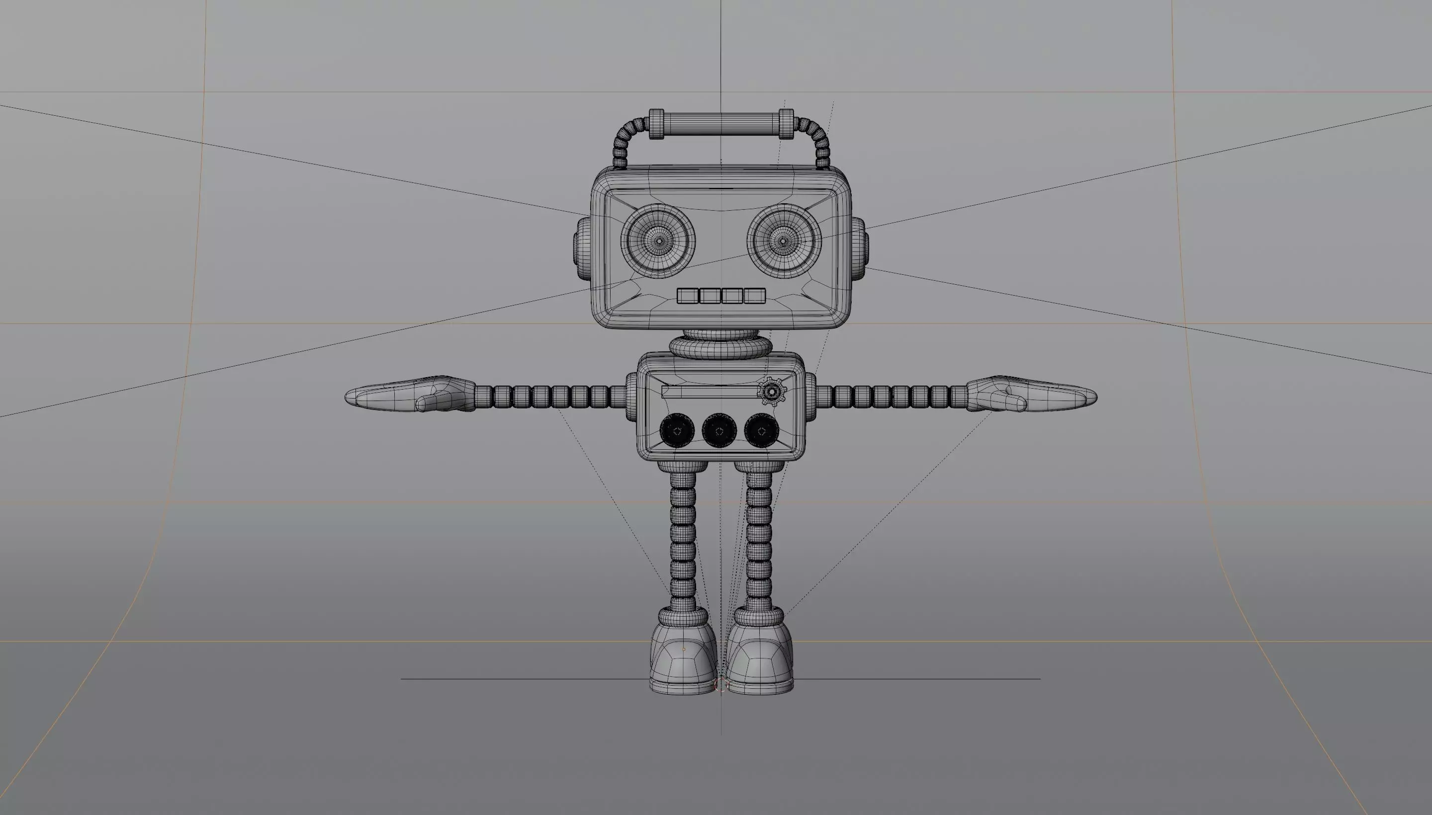 Robot 3D model_4