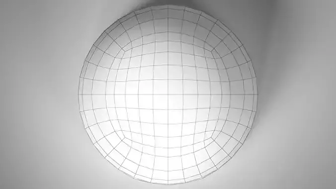 A Skep Beehive Low-poly 3D model 5