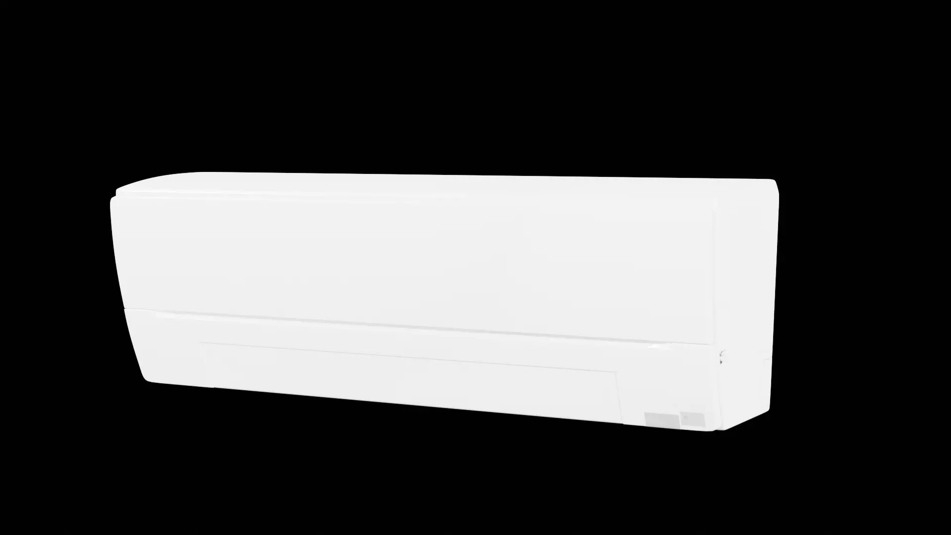 AC - Air Conditioner Low-poly 3D model_3