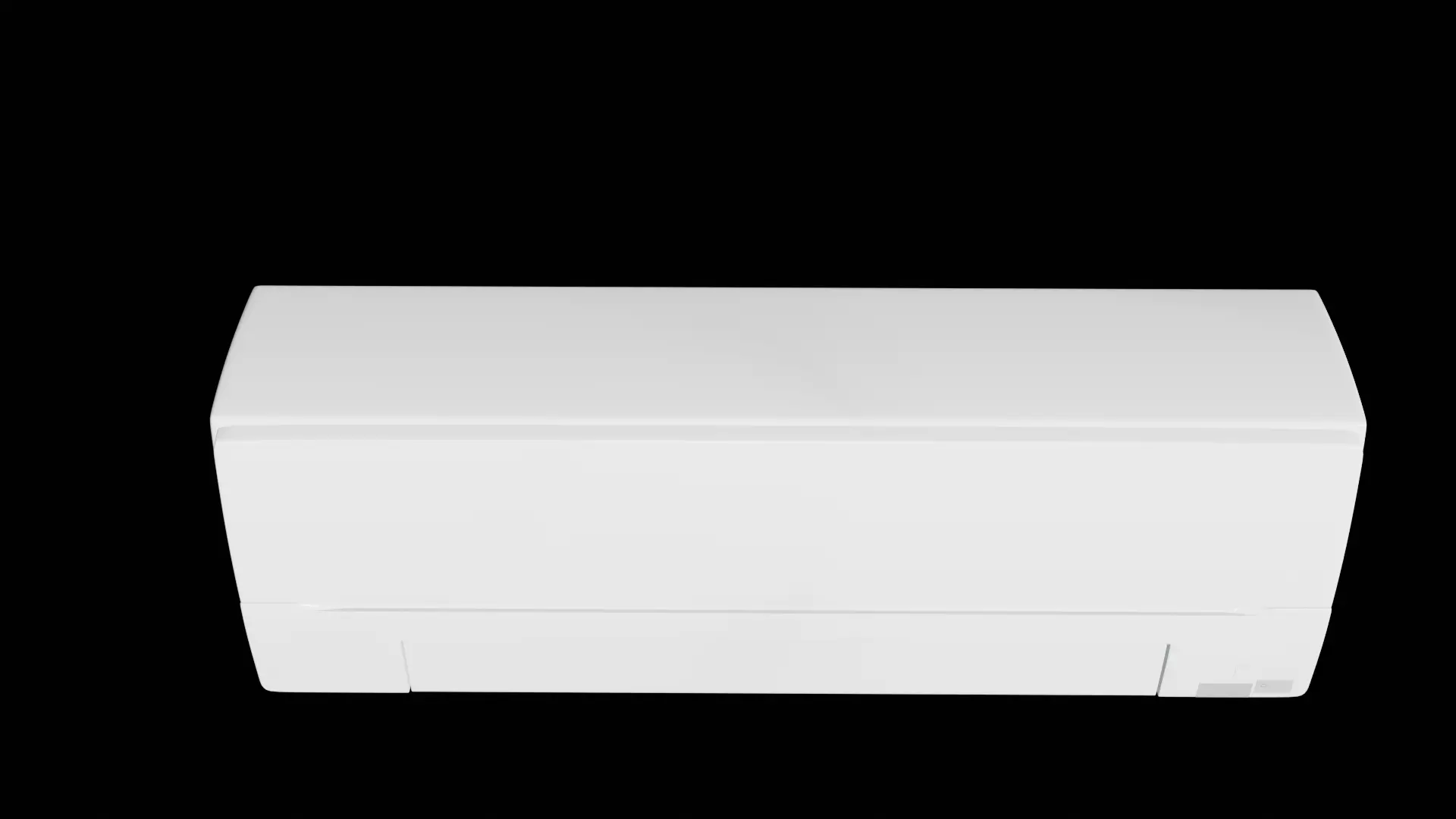 AC - Air Conditioner Low-poly 3D model_6