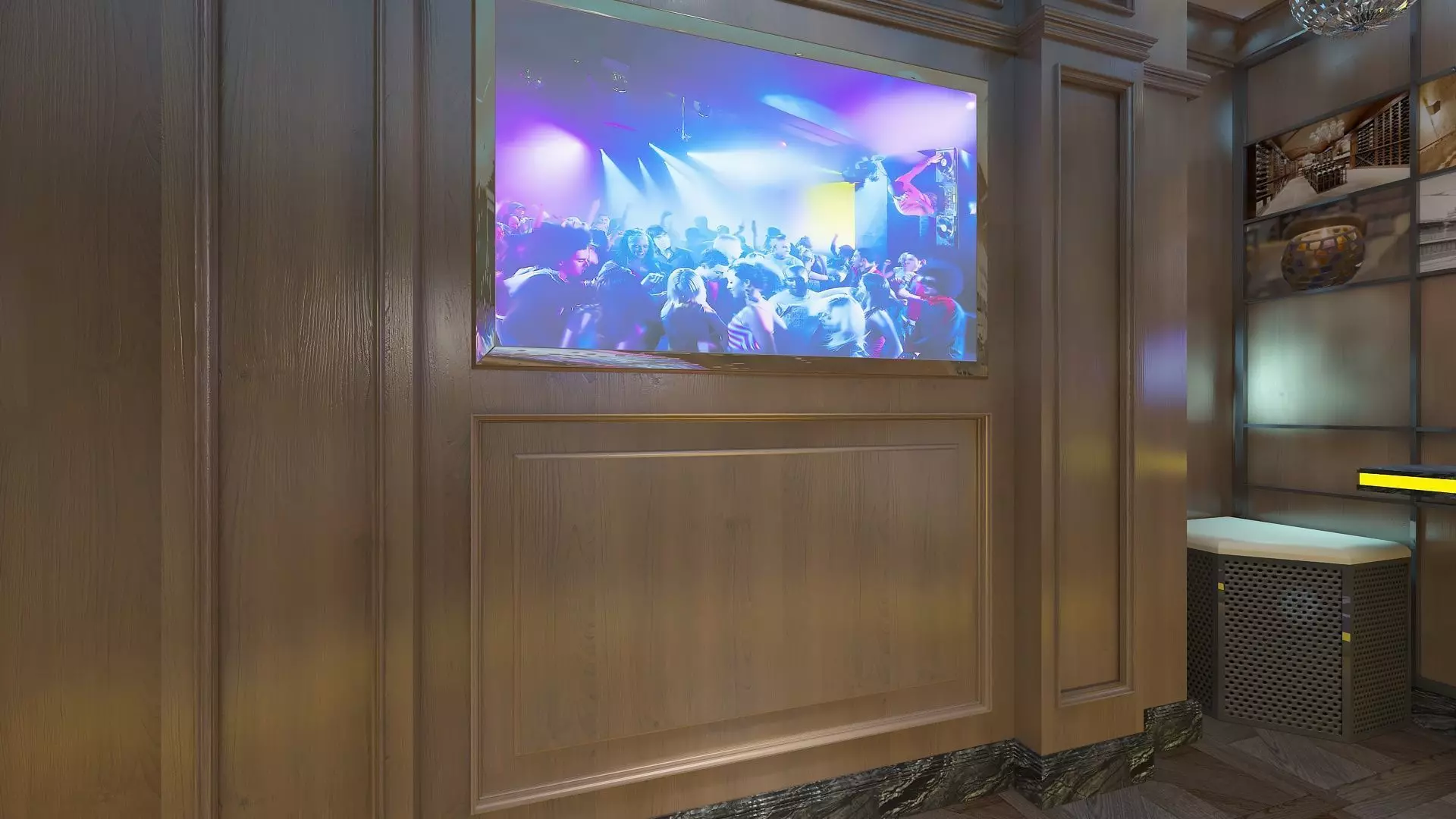 VIP Private Cinema 3D model_10