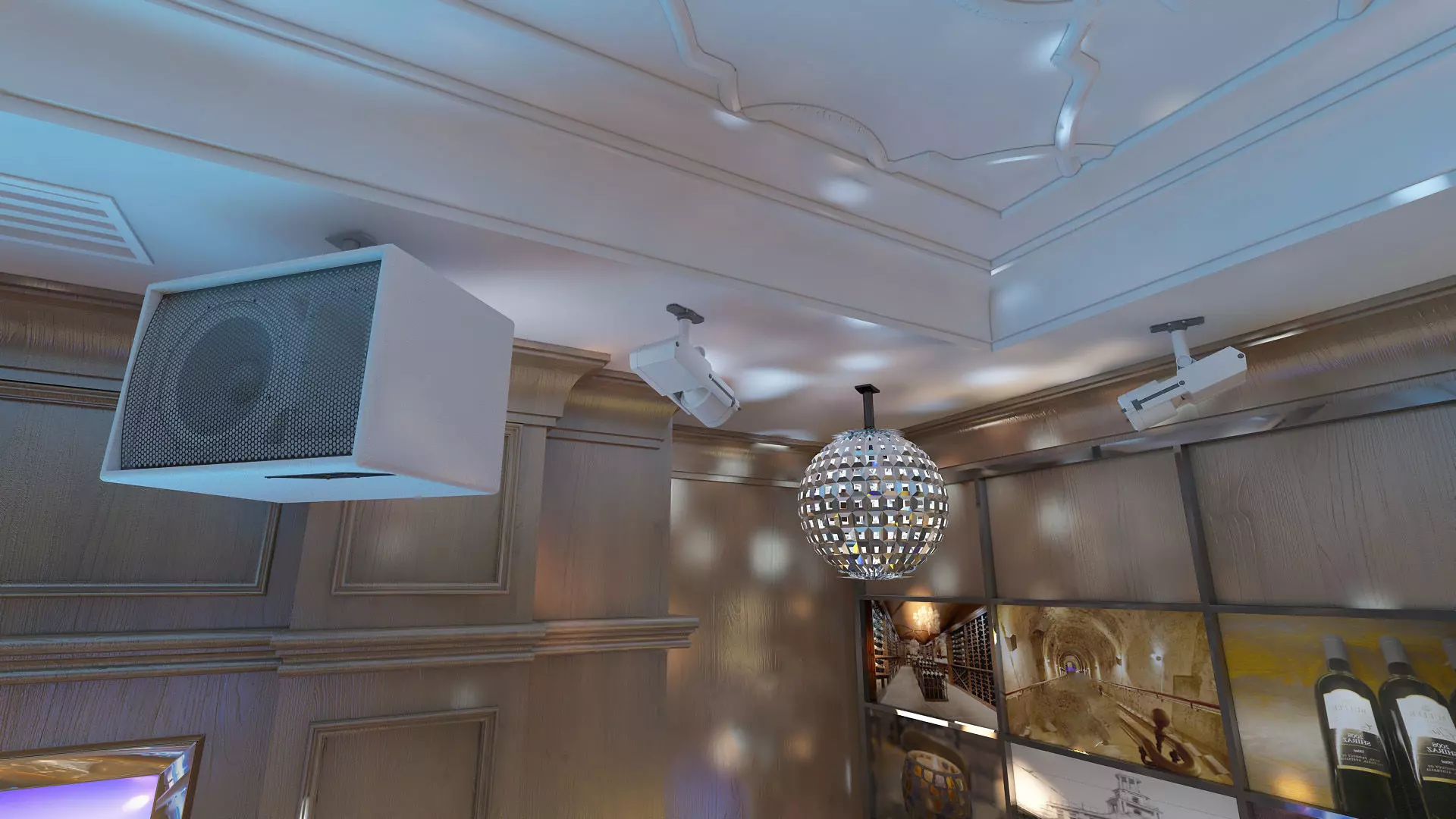 VIP Private Cinema 3D model_11