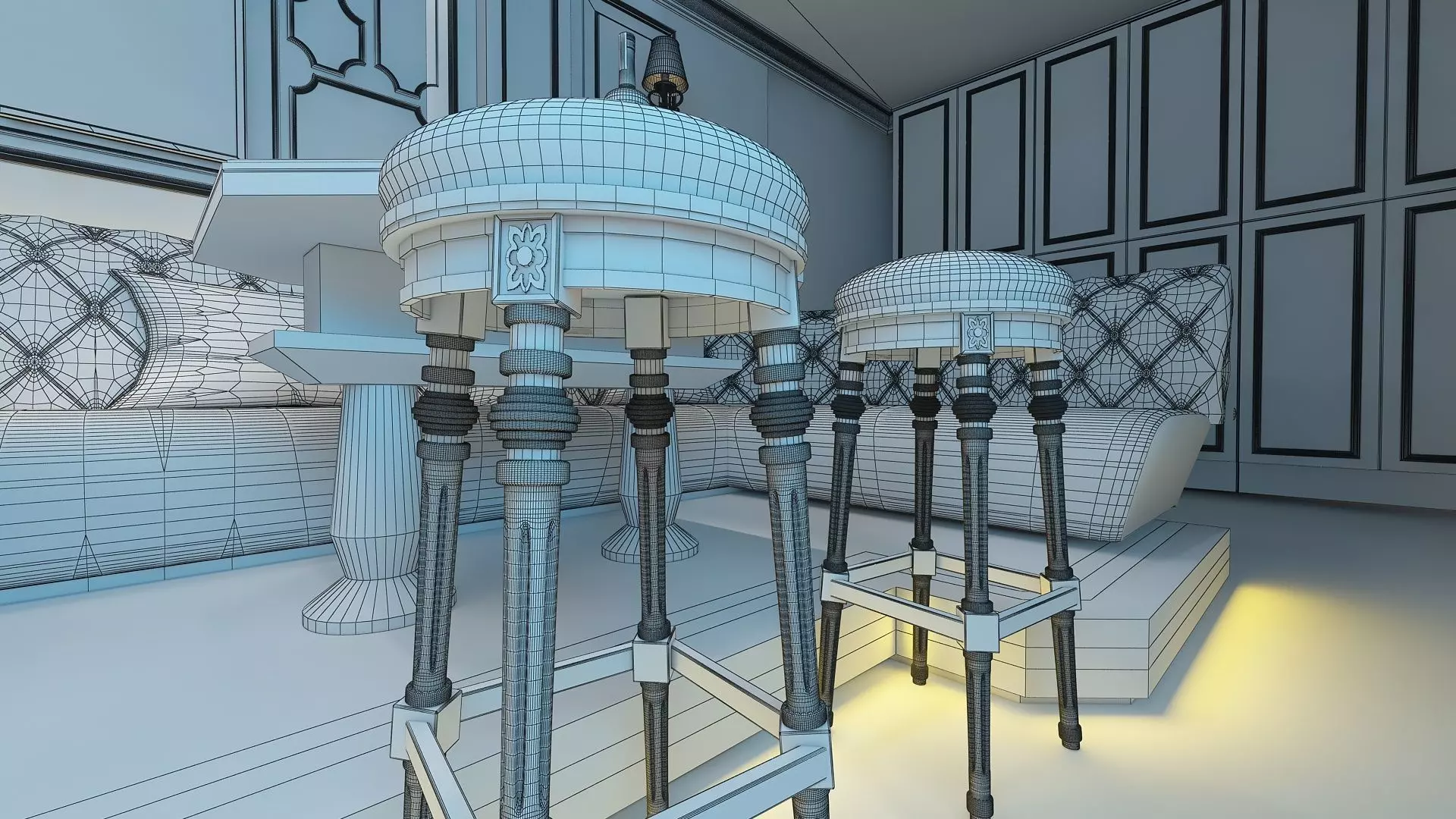 VIP Private Cinema 3D model_18