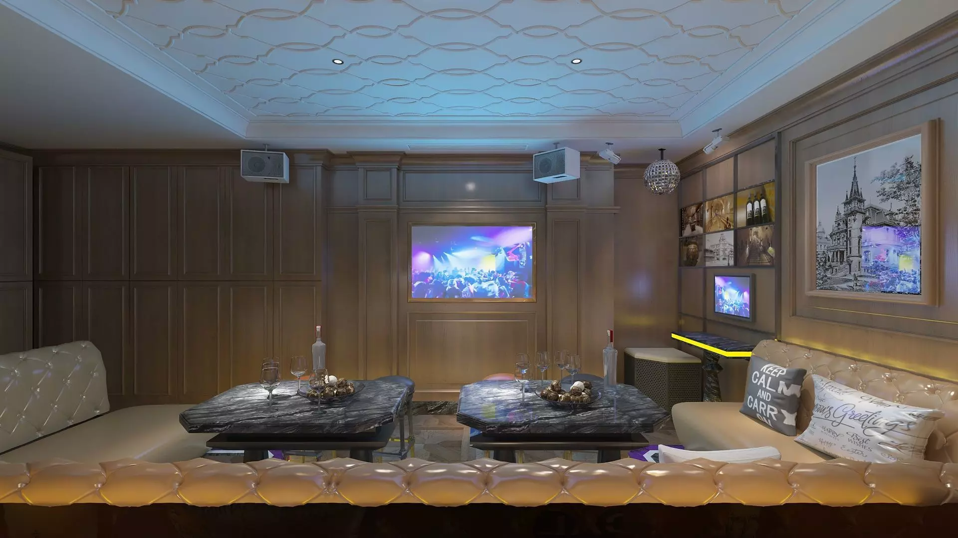 VIP Private Cinema 3D model_3