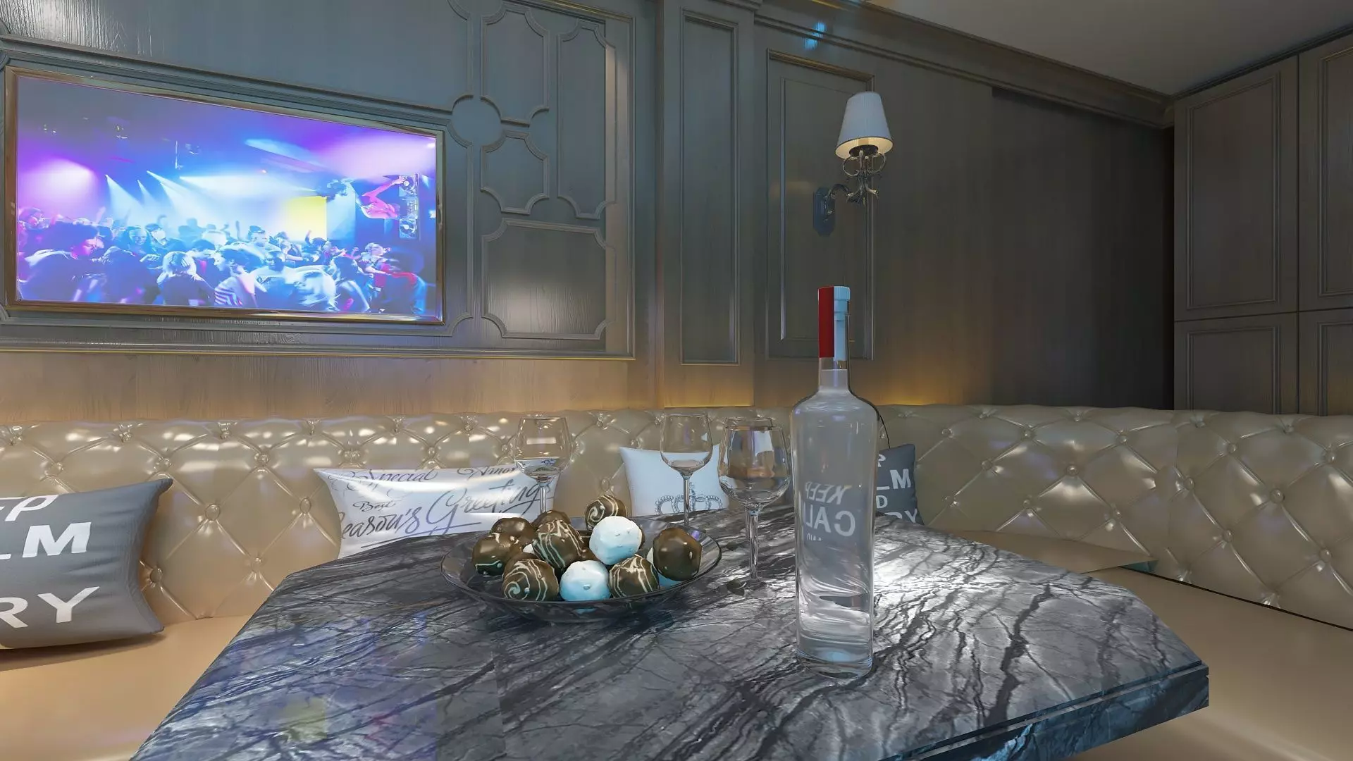 VIP Private Cinema 3D model_6