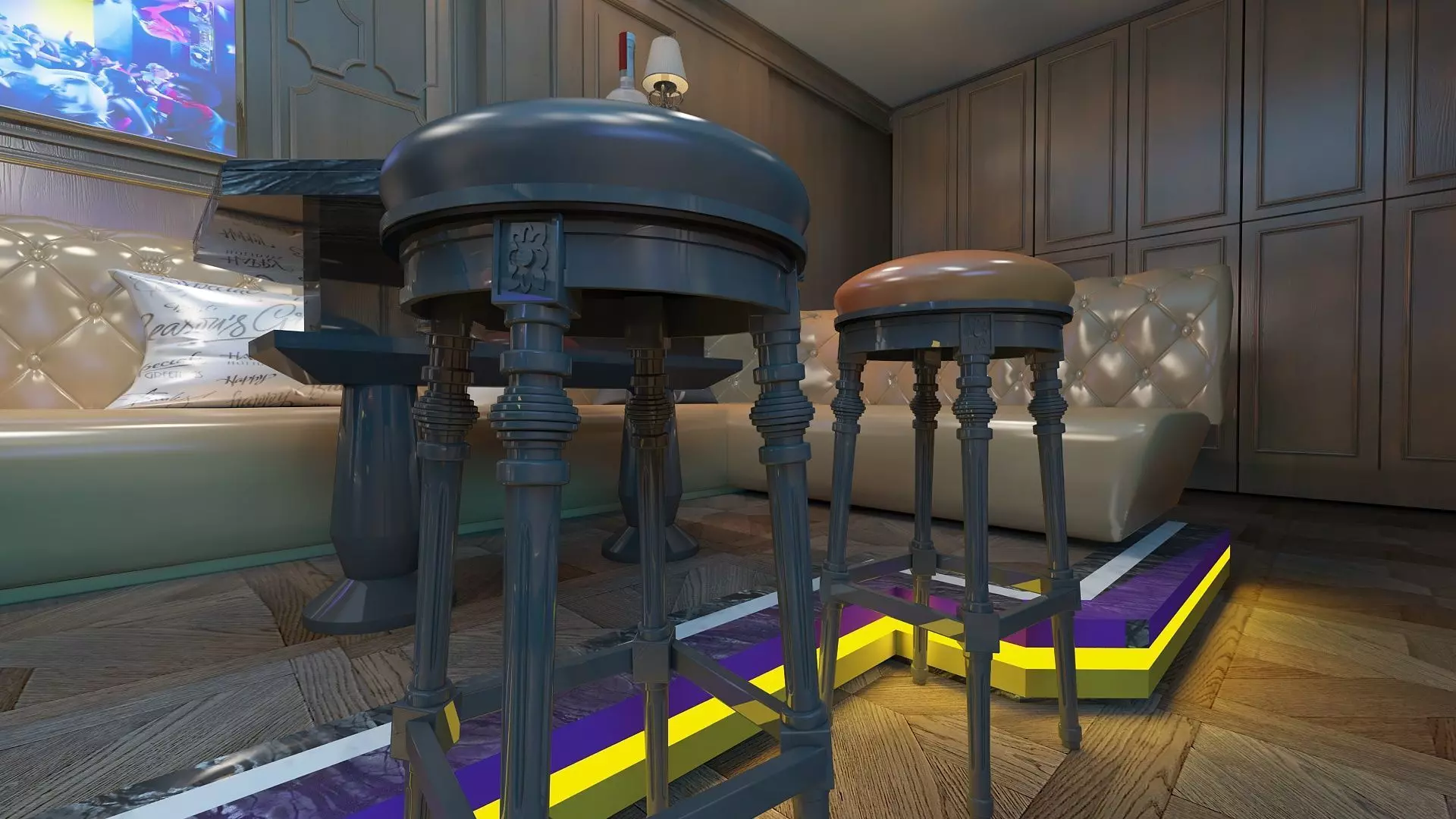 VIP Private Cinema 3D model_17