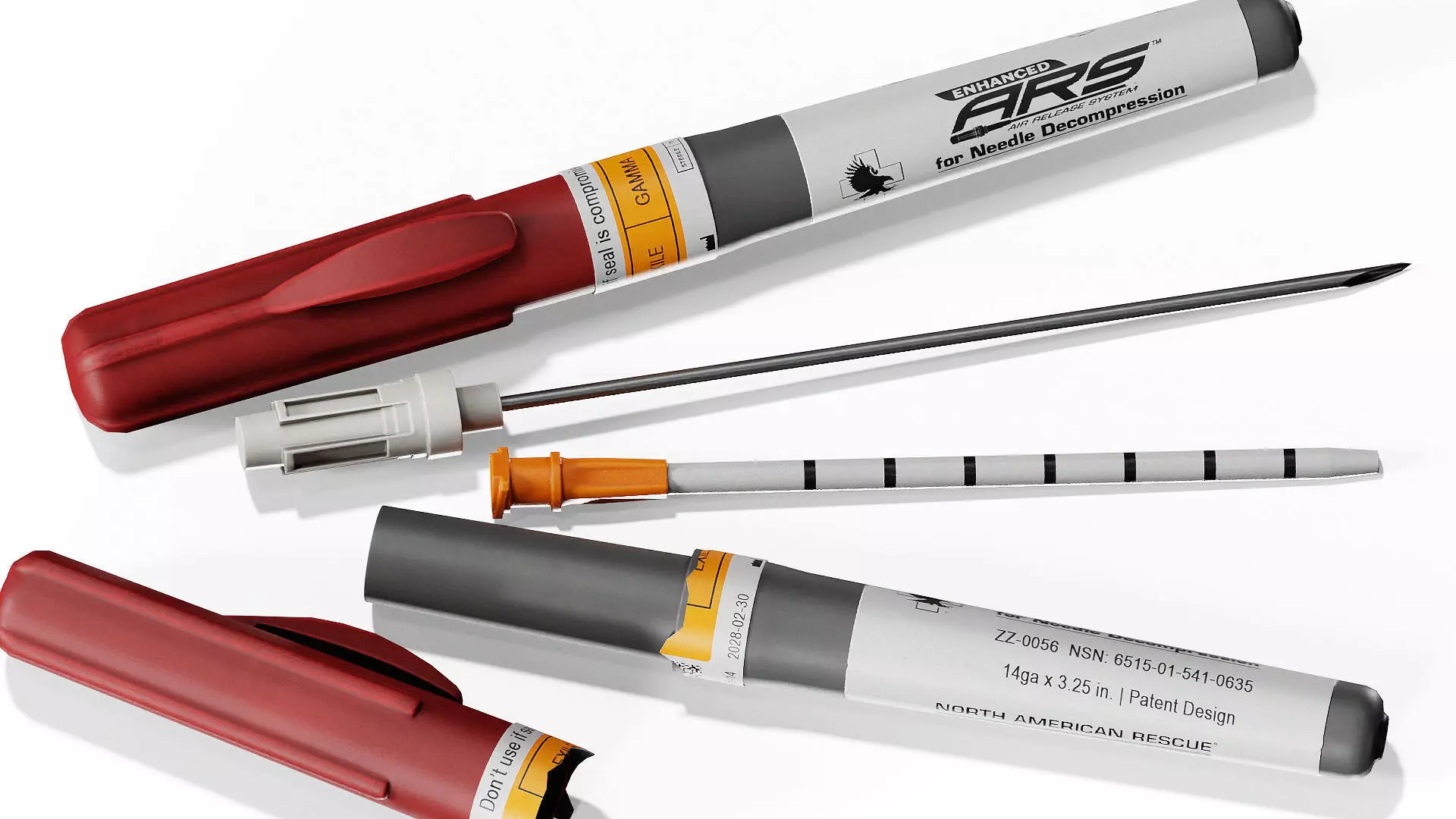 MEDICAL FIRST AID ITEMS Low-poly 3D model_7