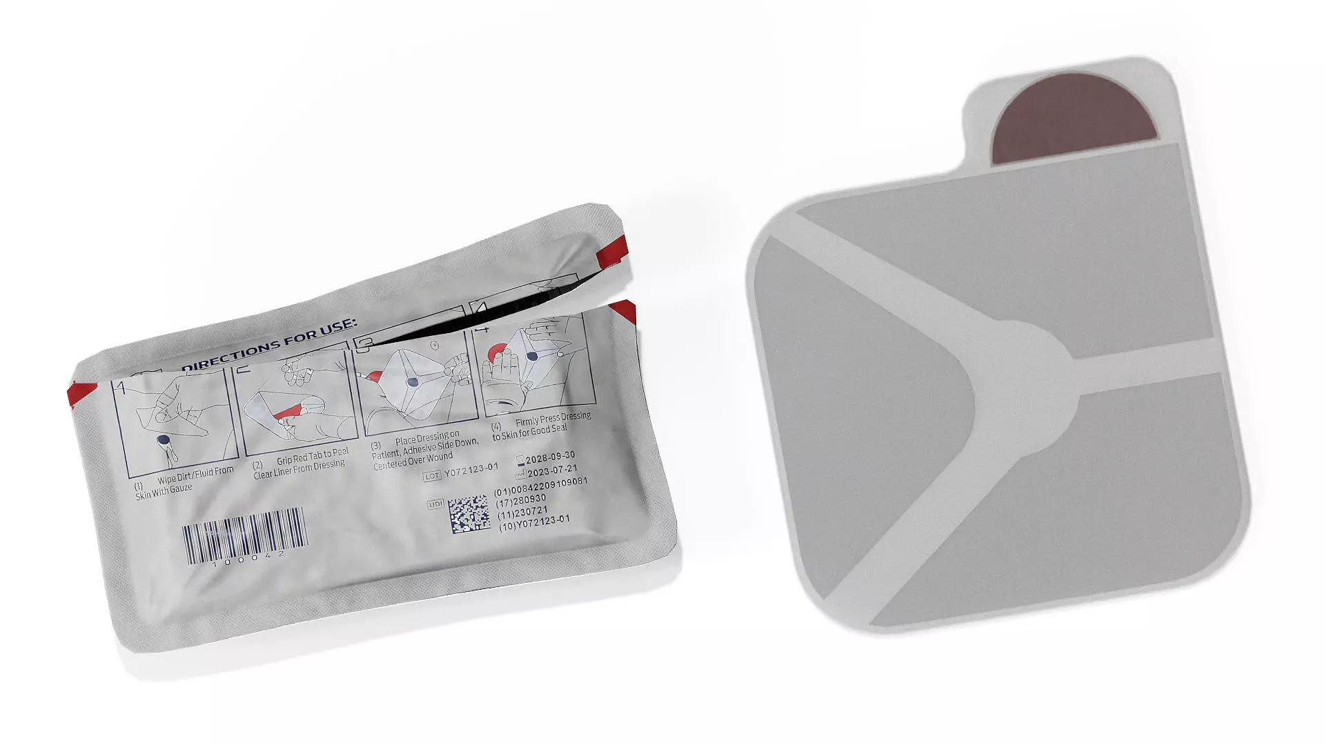 MEDICAL FIRST AID ITEMS Low-poly 3D model_2