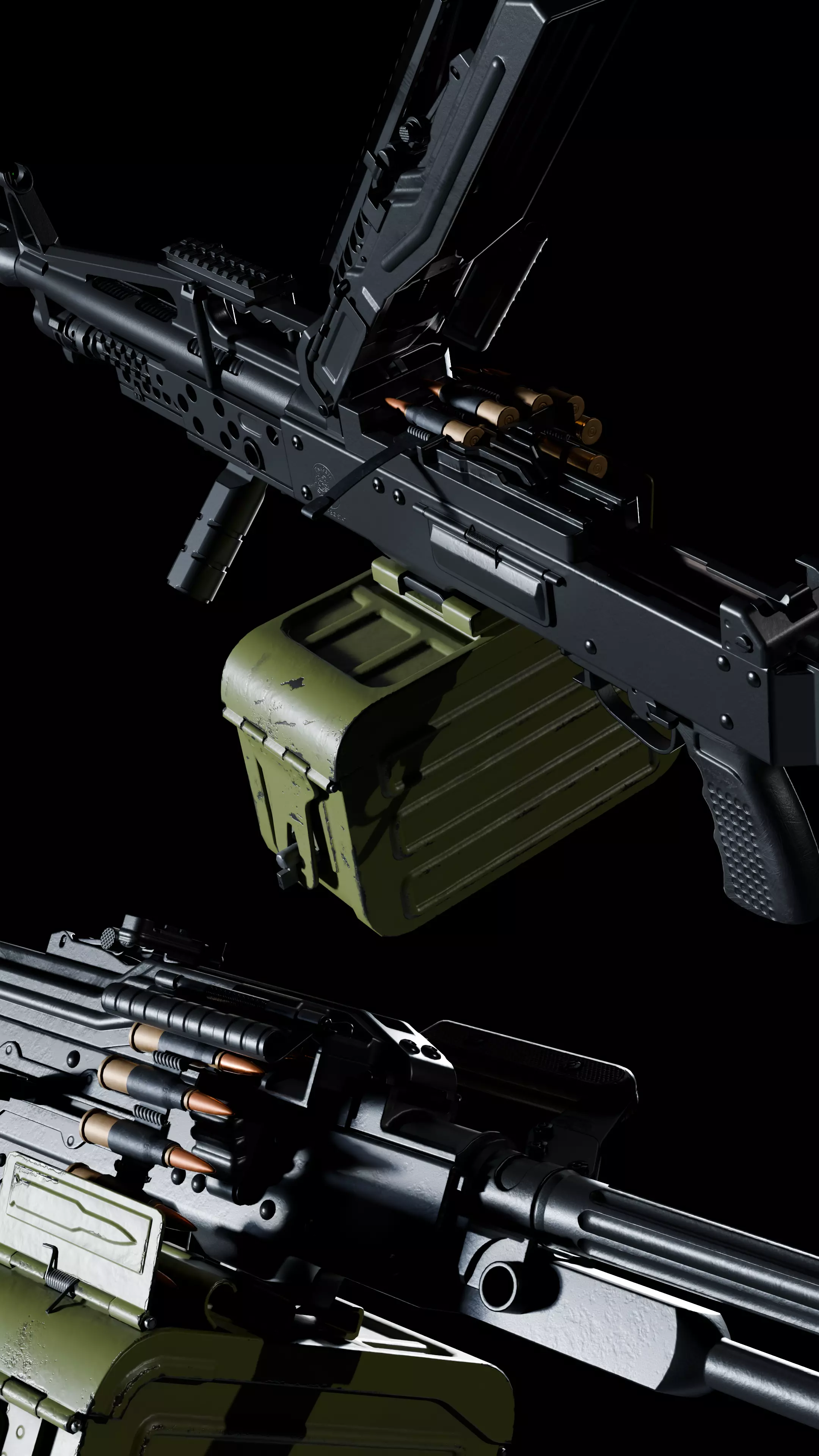 Modular PKP Low-poly 3D model_2