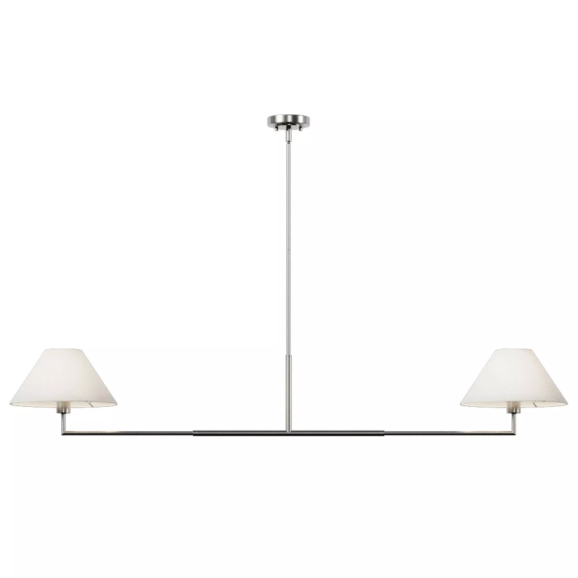 Z-lite Leila 744-62L Linear Pendant Light 3D model_4
