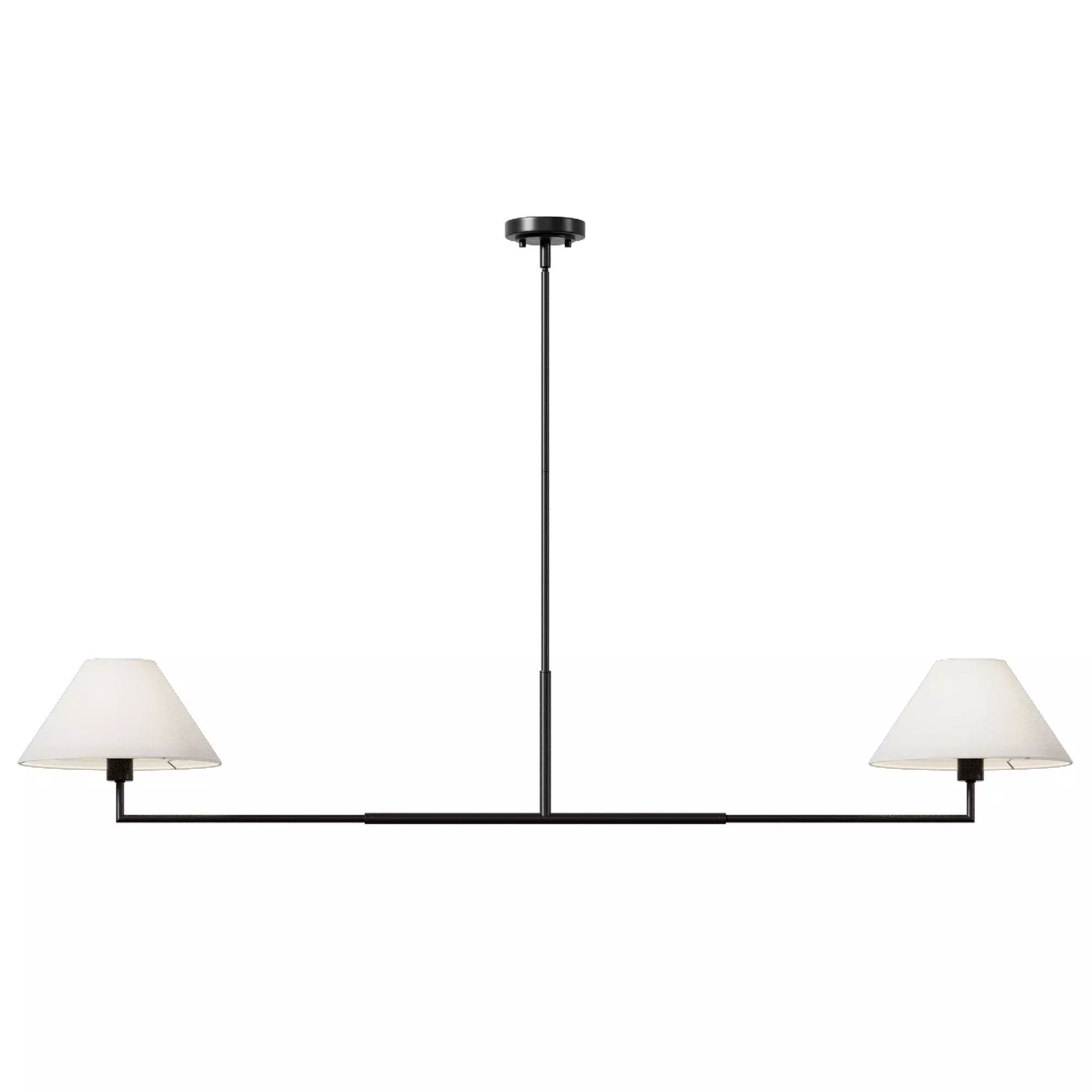 Z-lite Leila 744-62L Linear Pendant Light 3D model_5