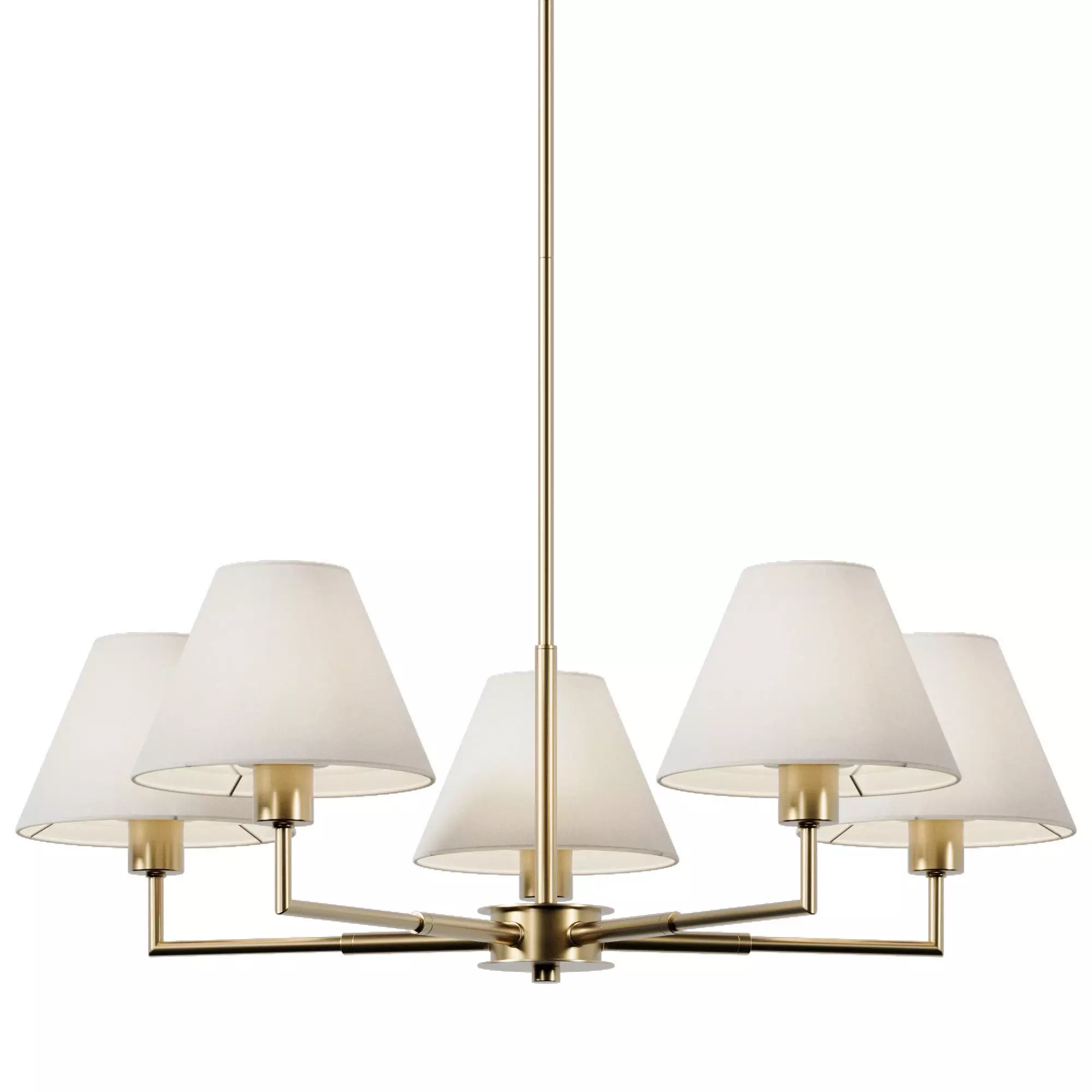 Z-lite Leila 744-34R Pendant Light 3D model_2