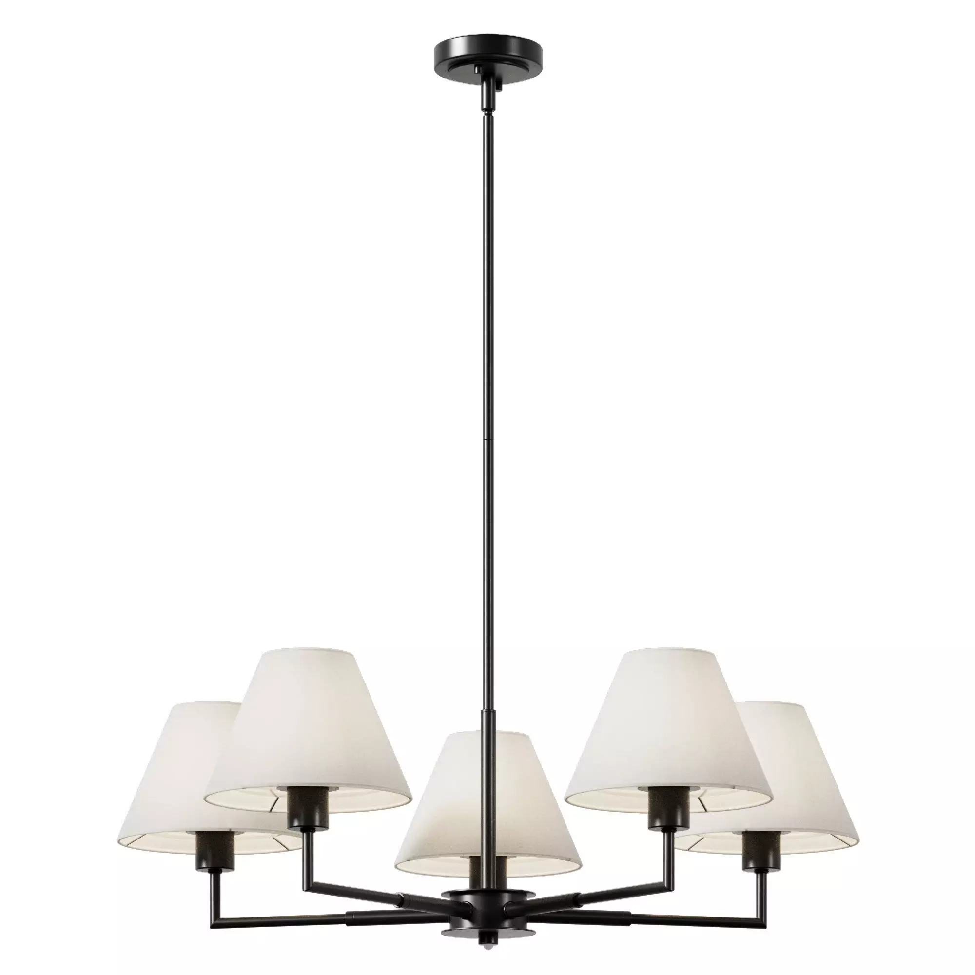 Z-lite Leila 744-34R Pendant Light 3D model_4