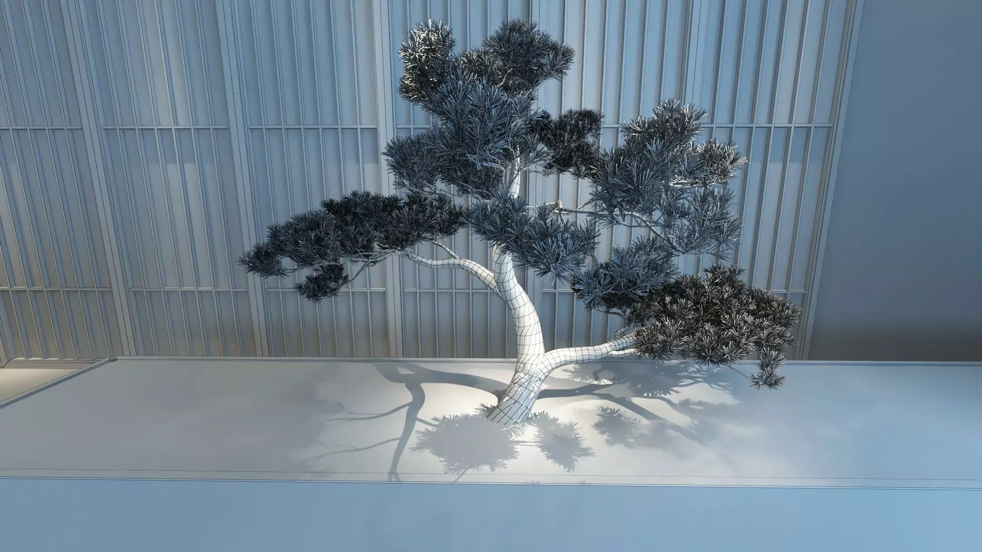 Two-Story Lobby and Lounge Interior 3D model_21