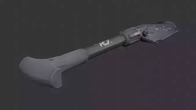 Combat Shovel with Tactical Design