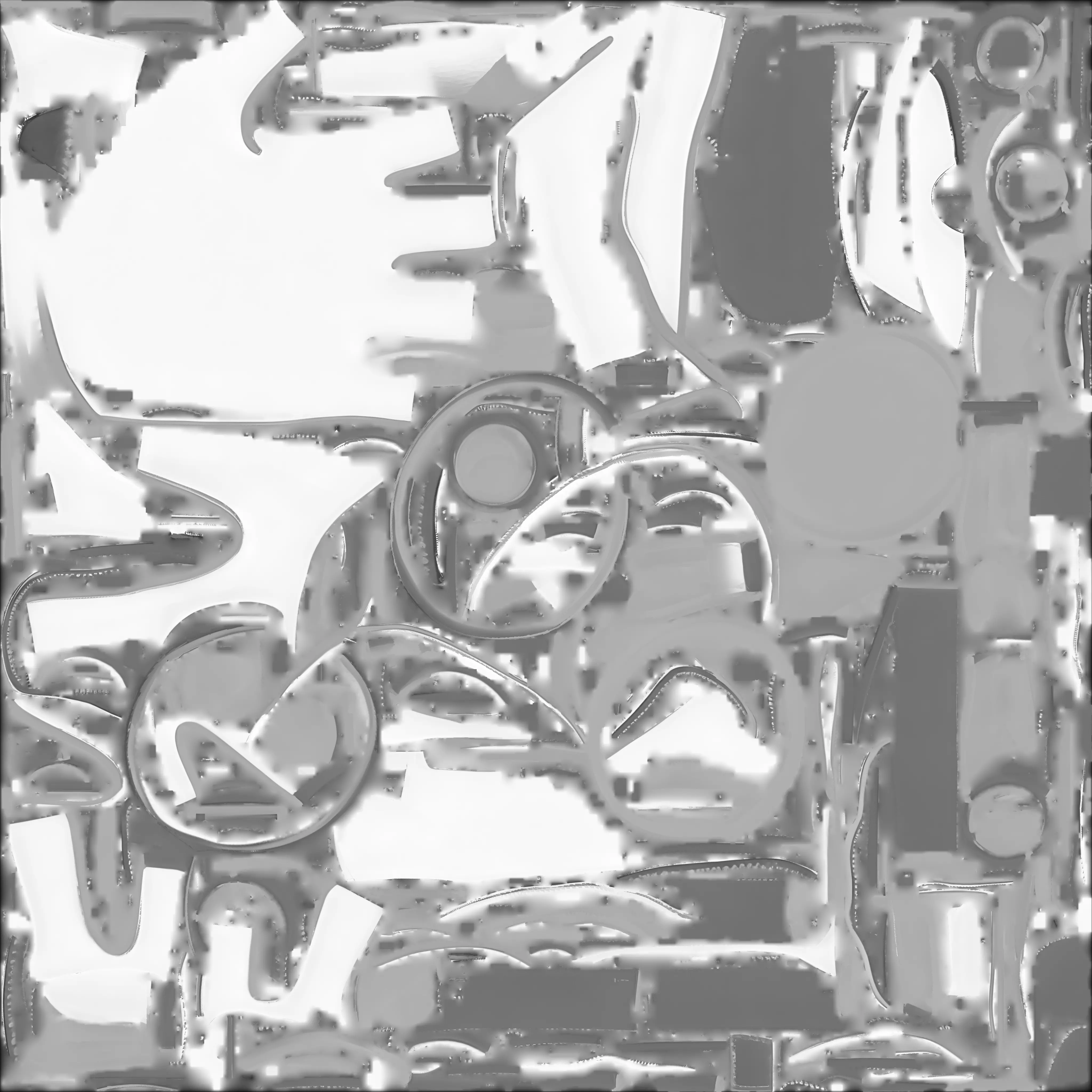 Tactical Fingerless Glove 3D Model Military Gear Low-poly 3D model_4