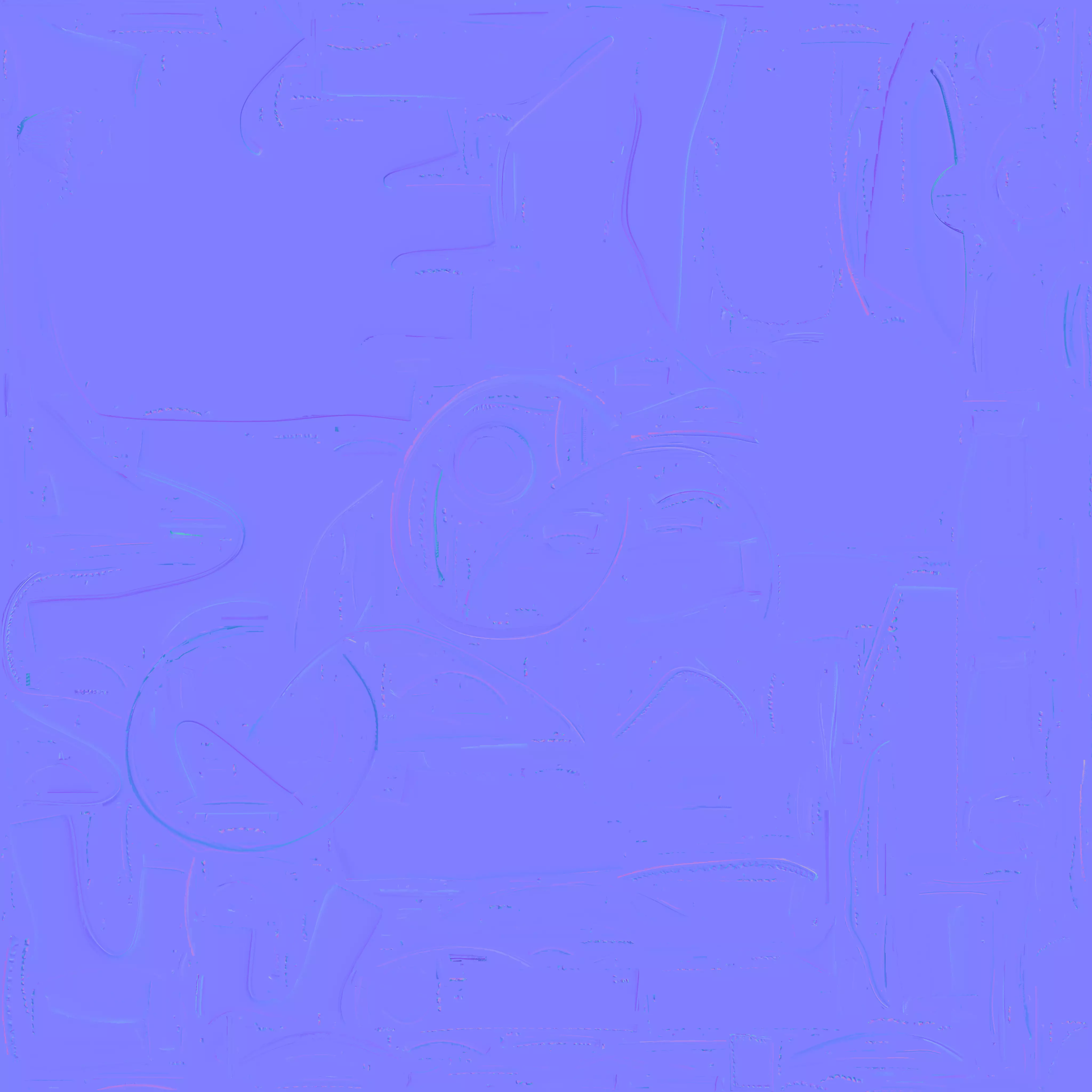 Tactical Fingerless Glove 3D Model Military Gear Low-poly 3D model_3