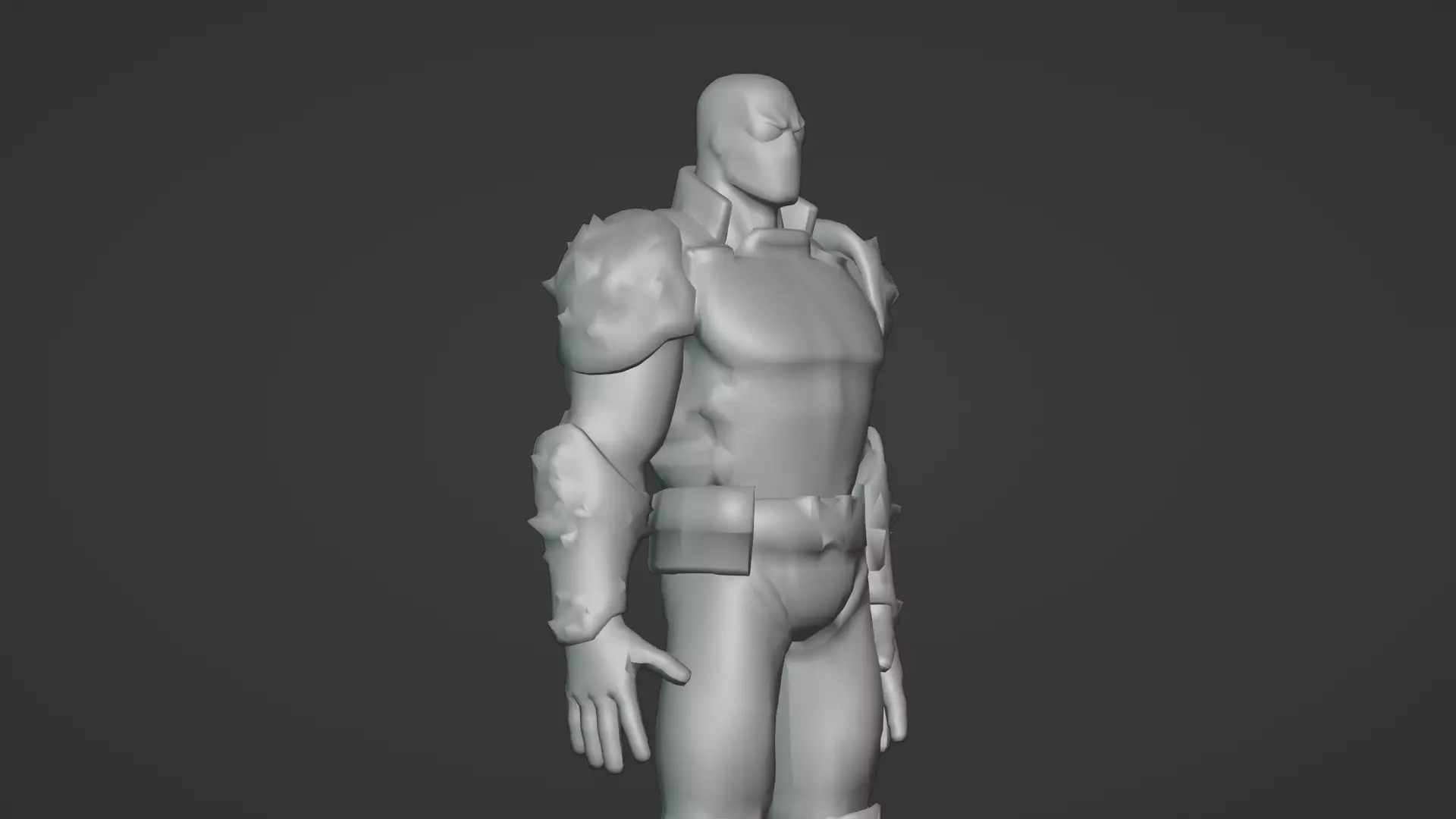 Agent Venom 3D Model High-Quality Game-Ready Rigged Low-poly 3D model_12