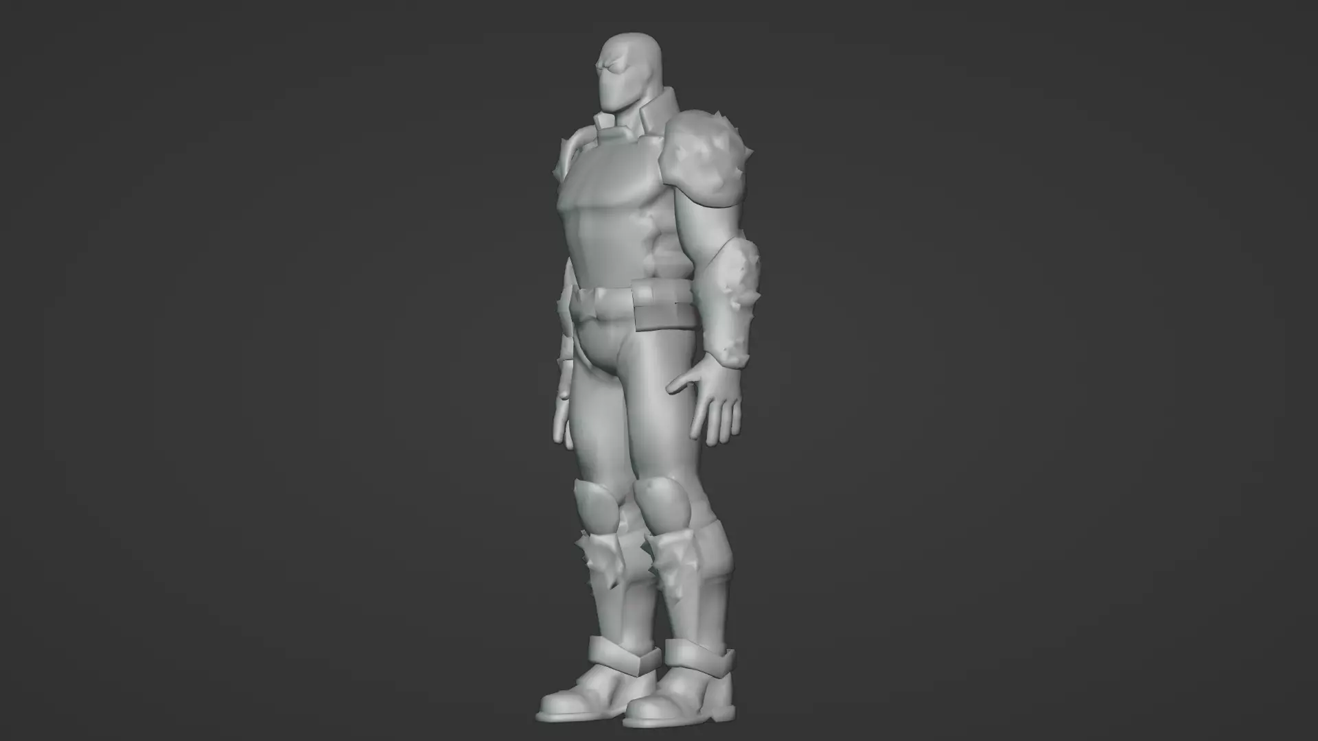 Agent Venom 3D Model High-Quality Game-Ready Rigged Low-poly 3D model_17