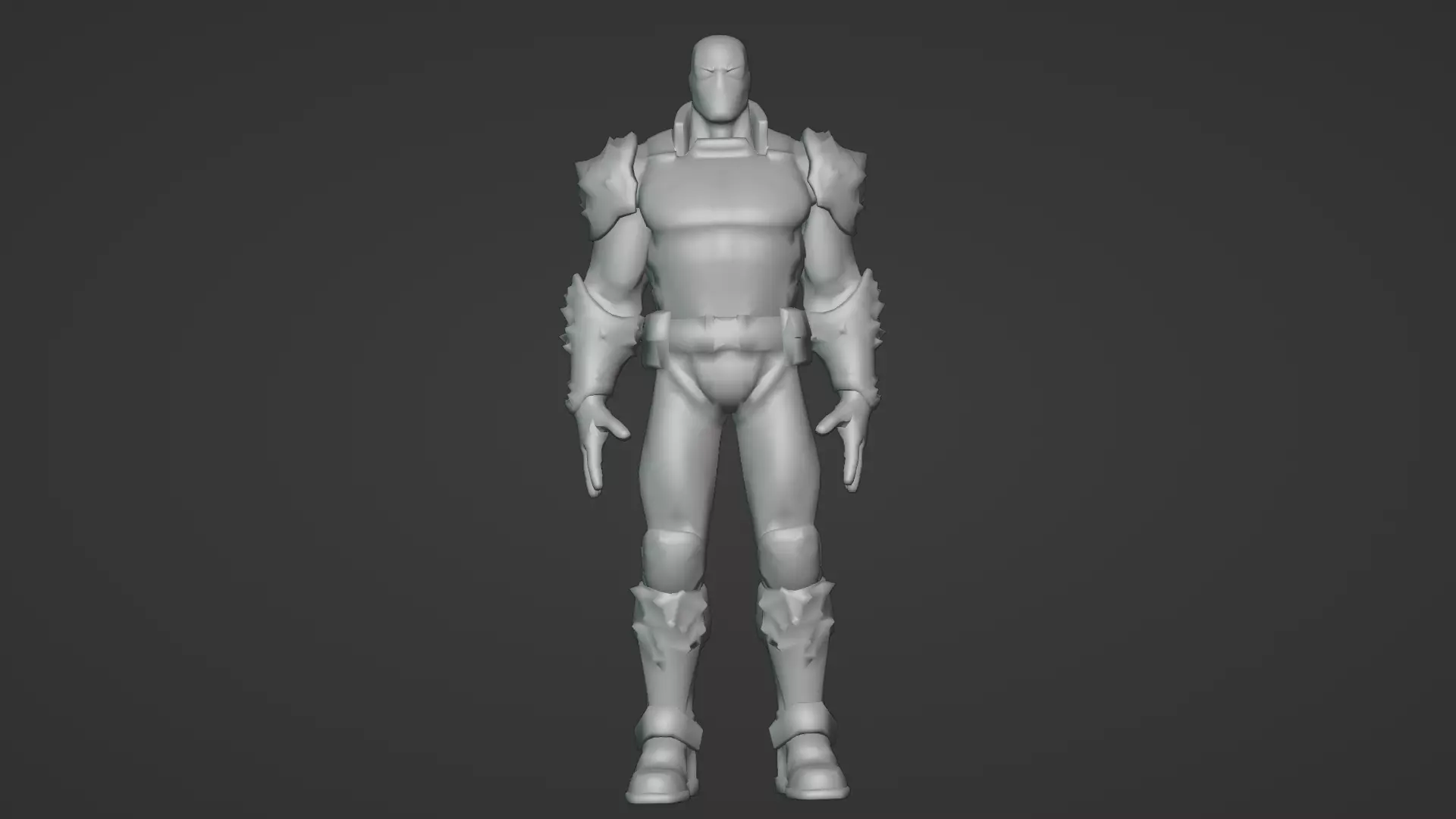 Agent Venom 3D Model High-Quality Game-Ready Rigged Low-poly 3D model_16