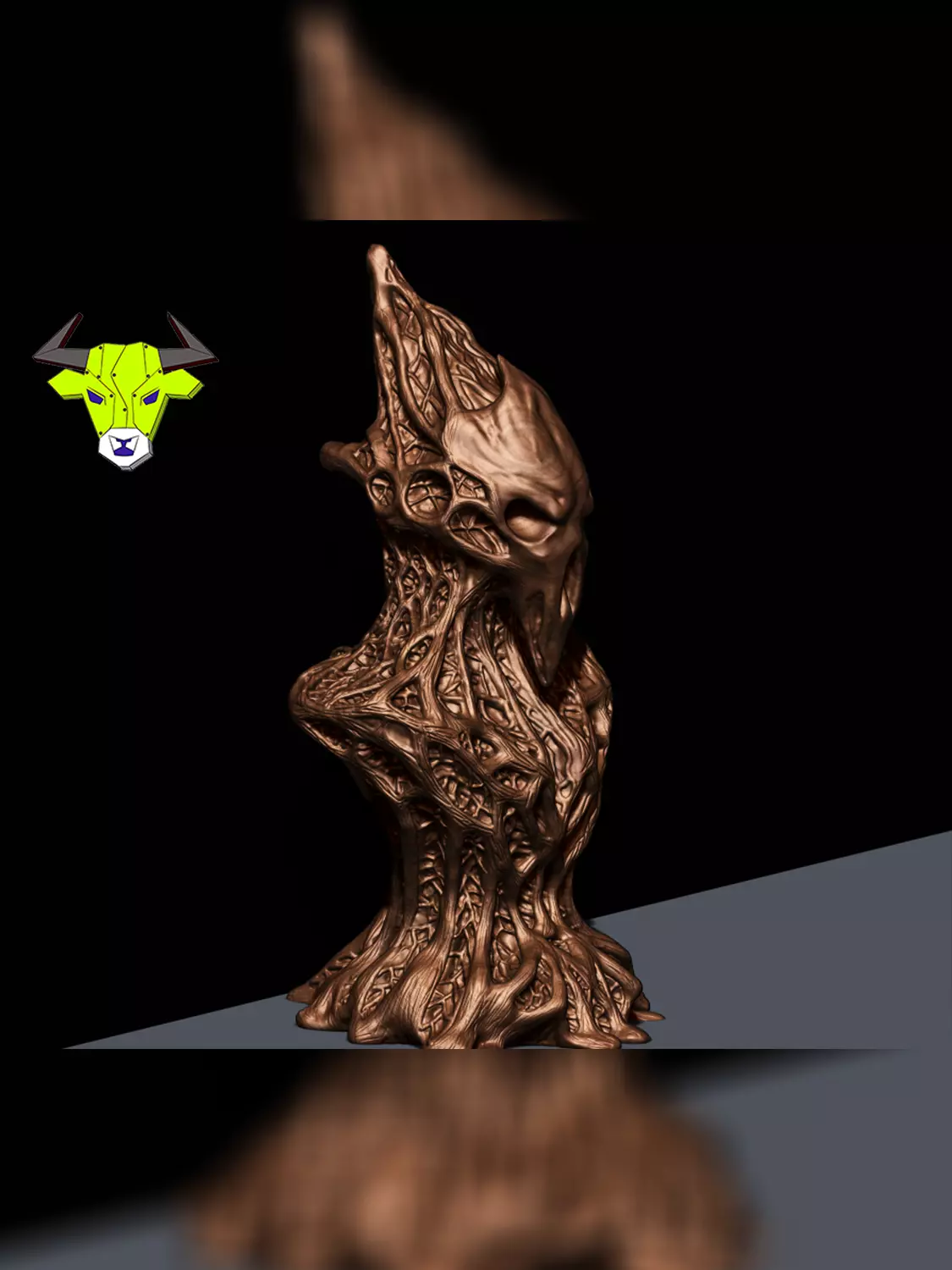 Echoform II Ash Root 3D print model_2