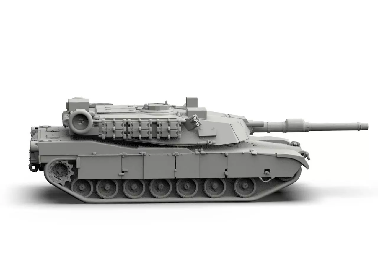 M1A1 Abrams 3D print model_15