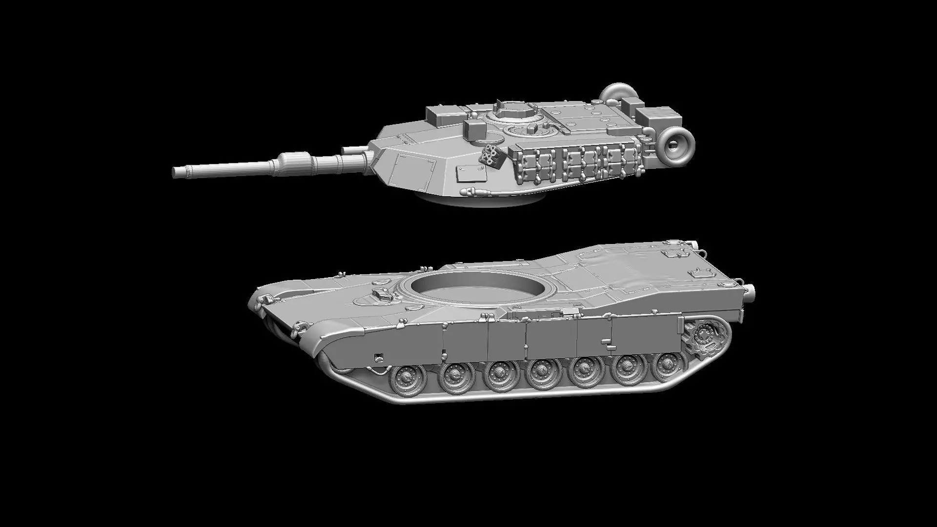 M1A1 Abrams 3D print model_25