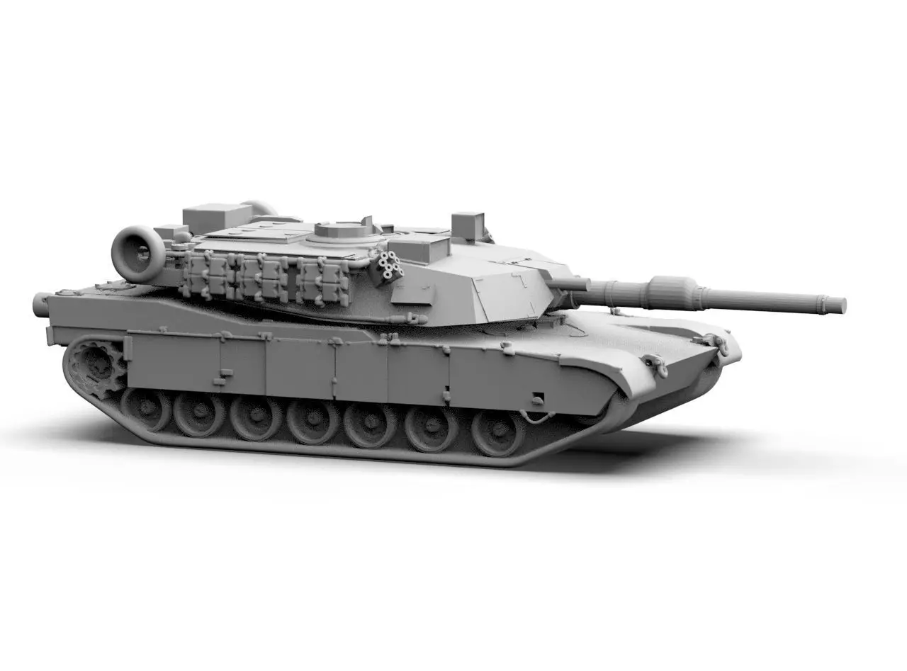 M1A1 Abrams 3D print model_6