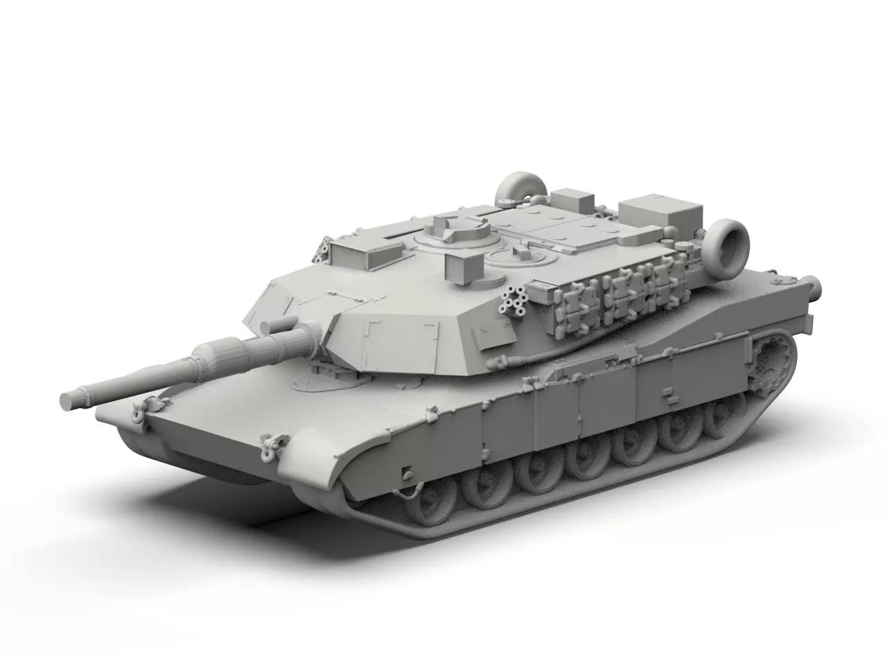 M1A1 Abrams 3D print model_13