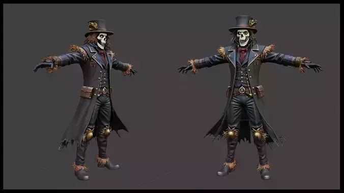 Mister Dread - High quality halloween model character