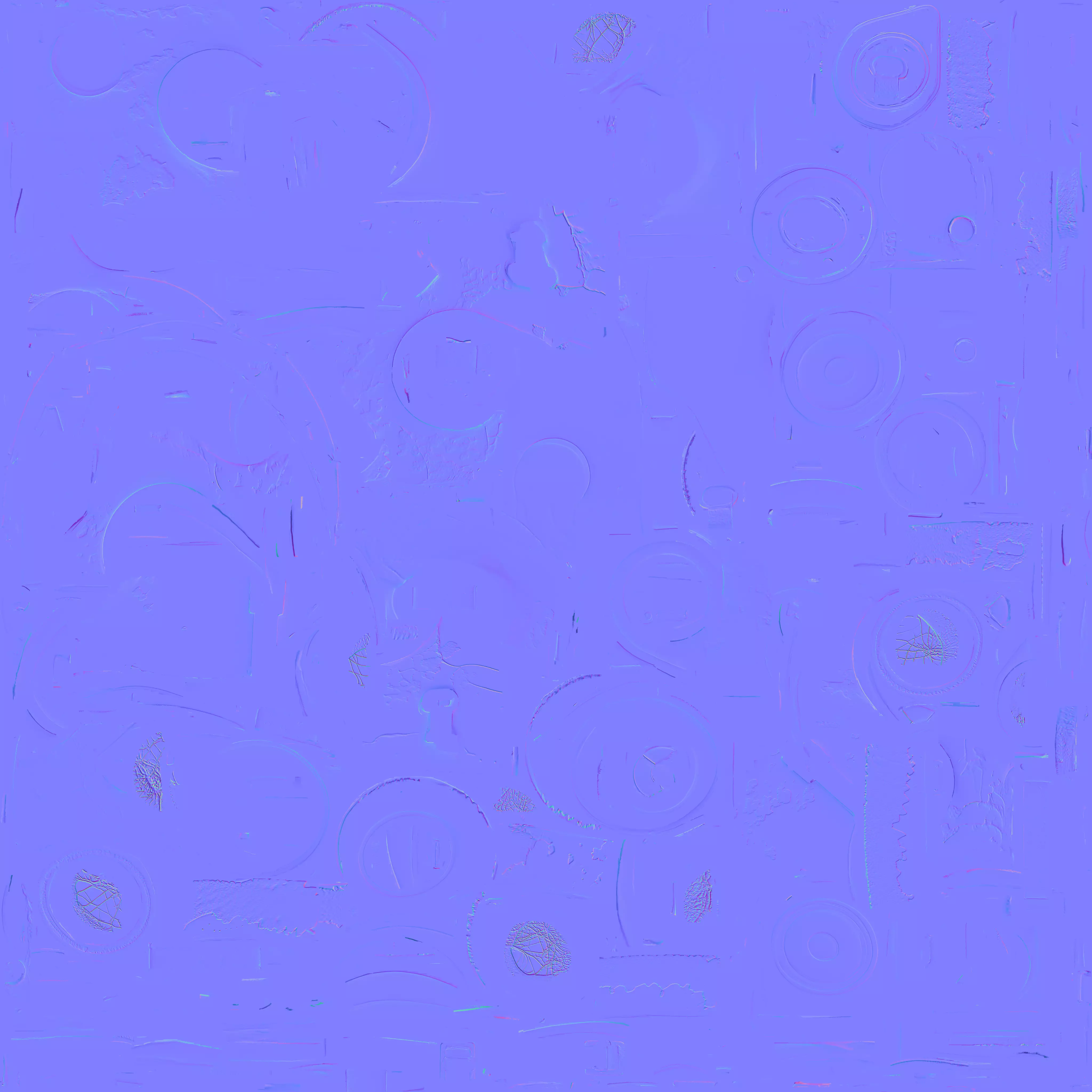 Post Apocalyptic Gas Mask 3D Model Severely Damaged Low-poly 3D model_3