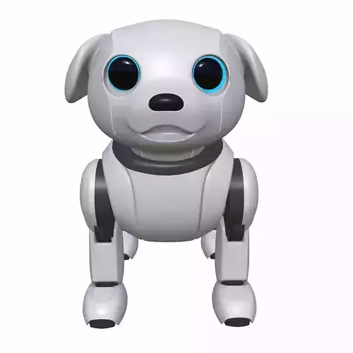 Semi Realistic Robot Dog 3D model Semi Realistic Robot Dog 3D model