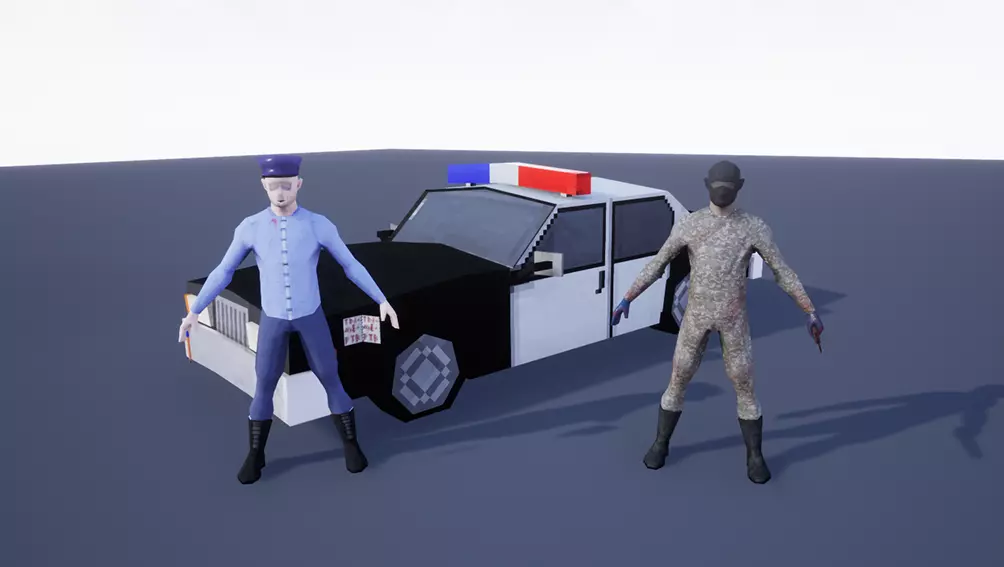 A pack for your game Free low-poly 3D model
