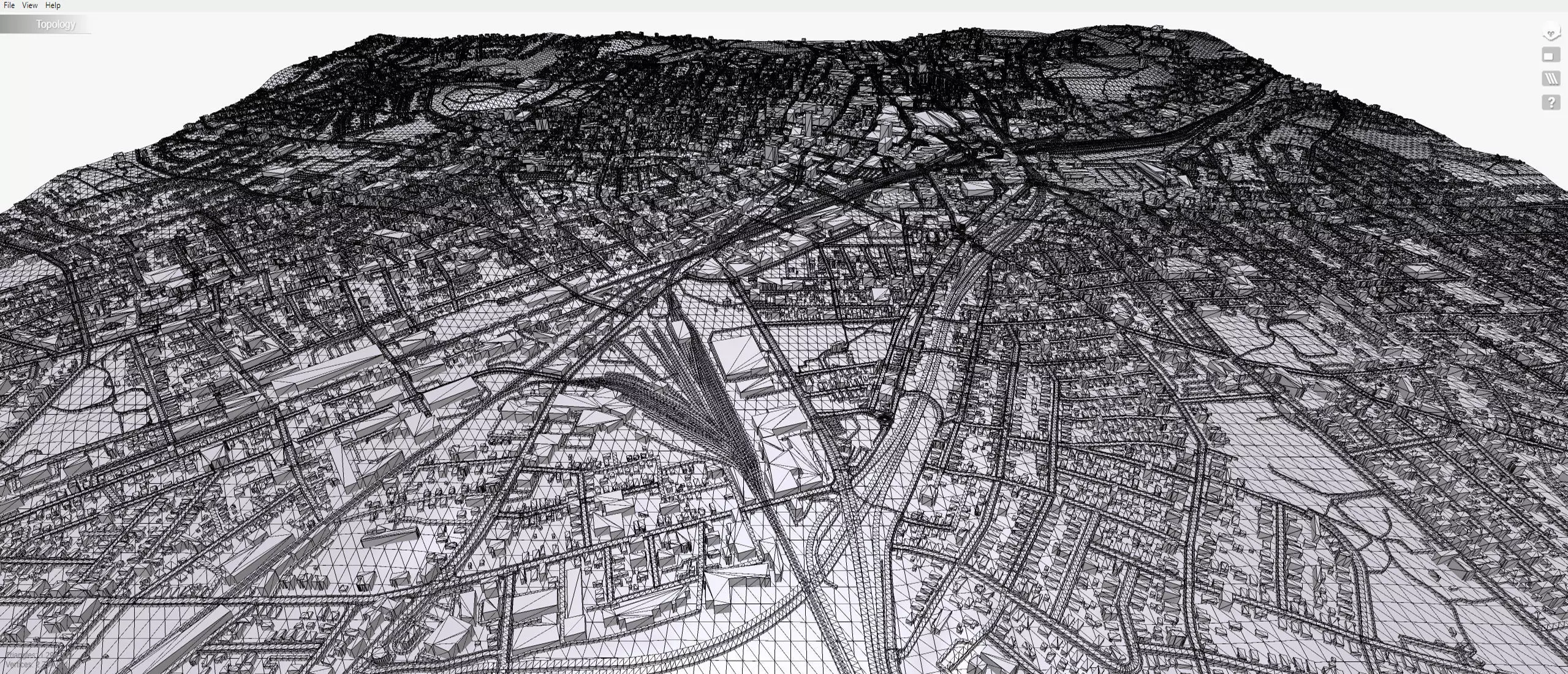 Cityscape Worcester England 3D model_13