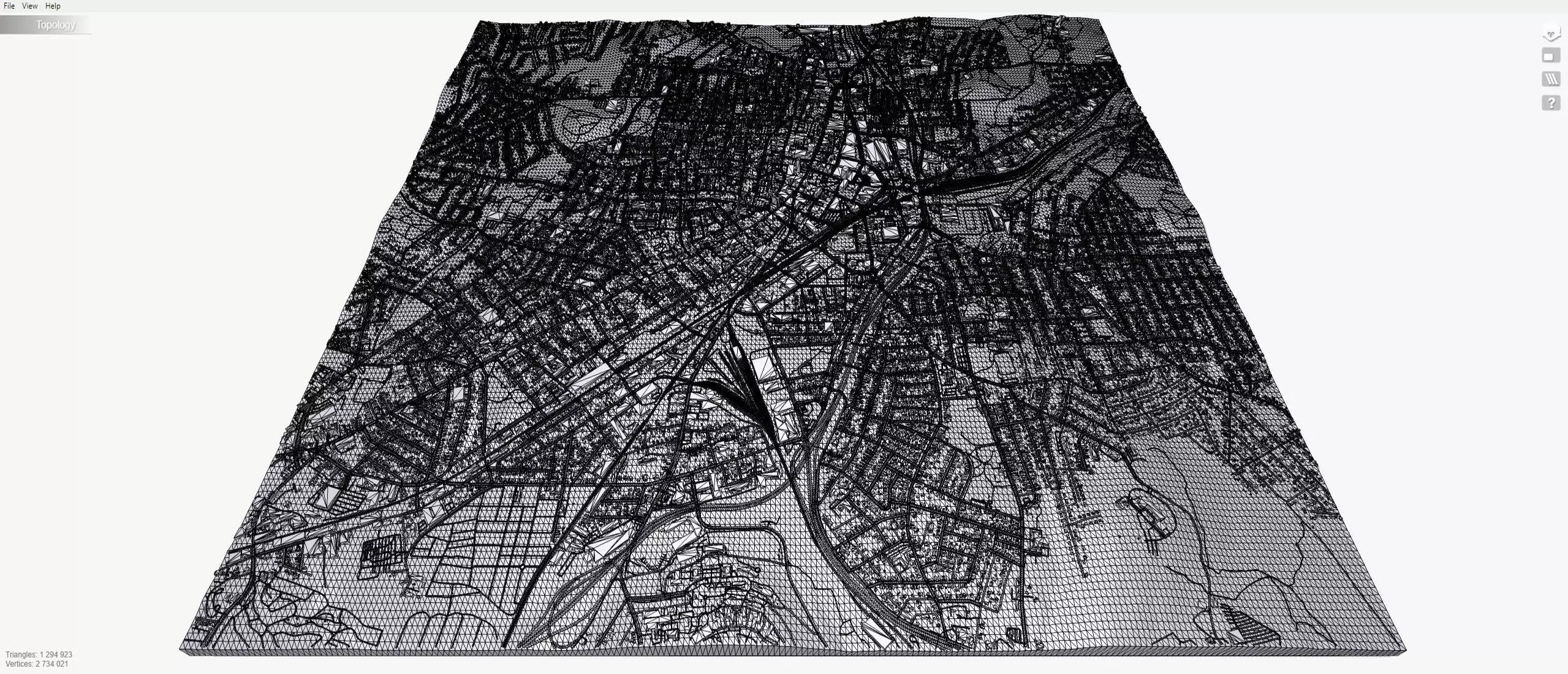 Cityscape Worcester England 3D model_11